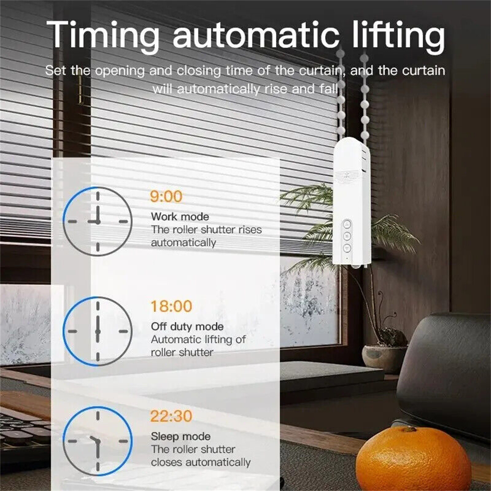 Smart Blind Motor Wifi Automatic Roller Shutter with App Control Bluetooth