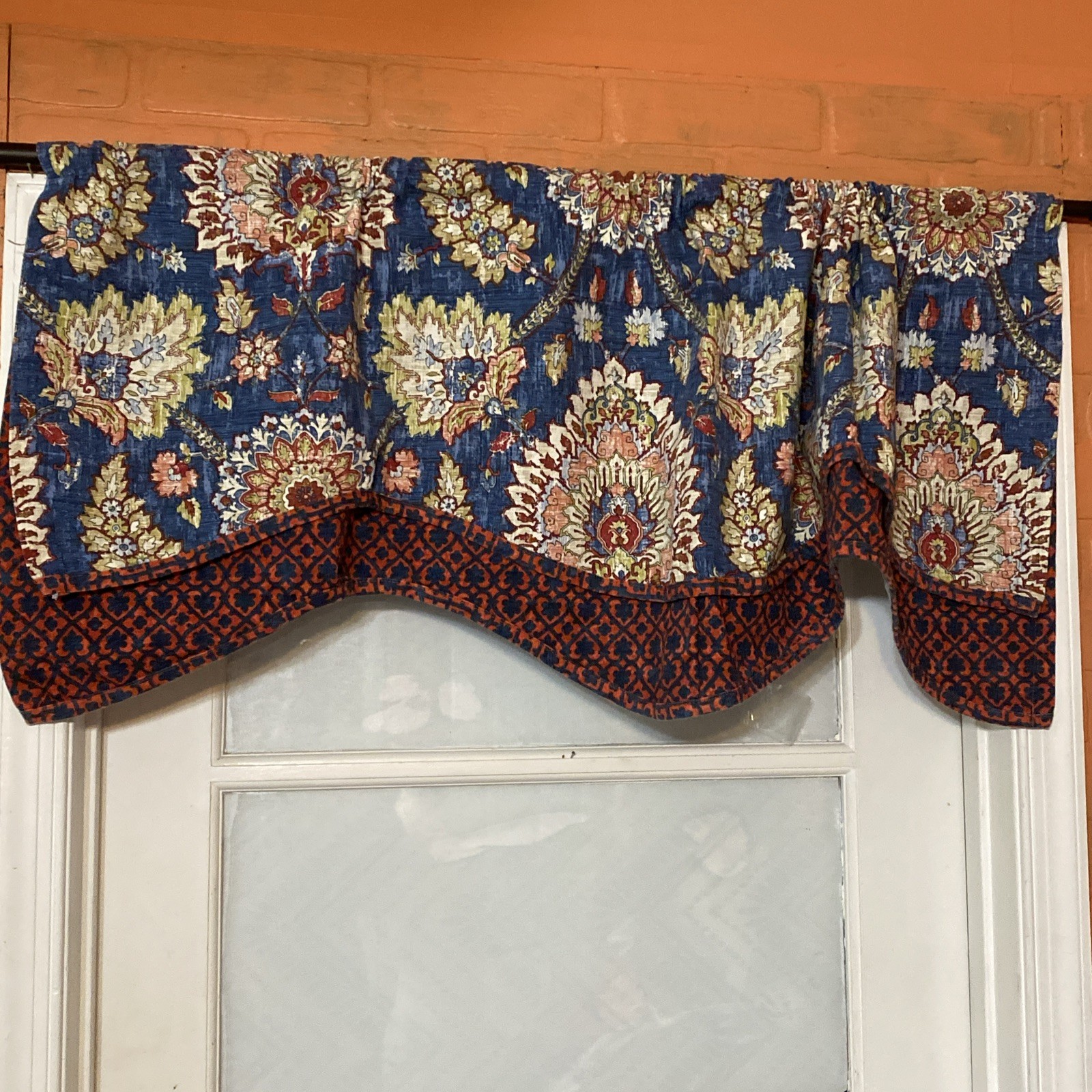 Waverly Clifton Hall Valance Gem Rod Pocket Valance 52×18 Cotton