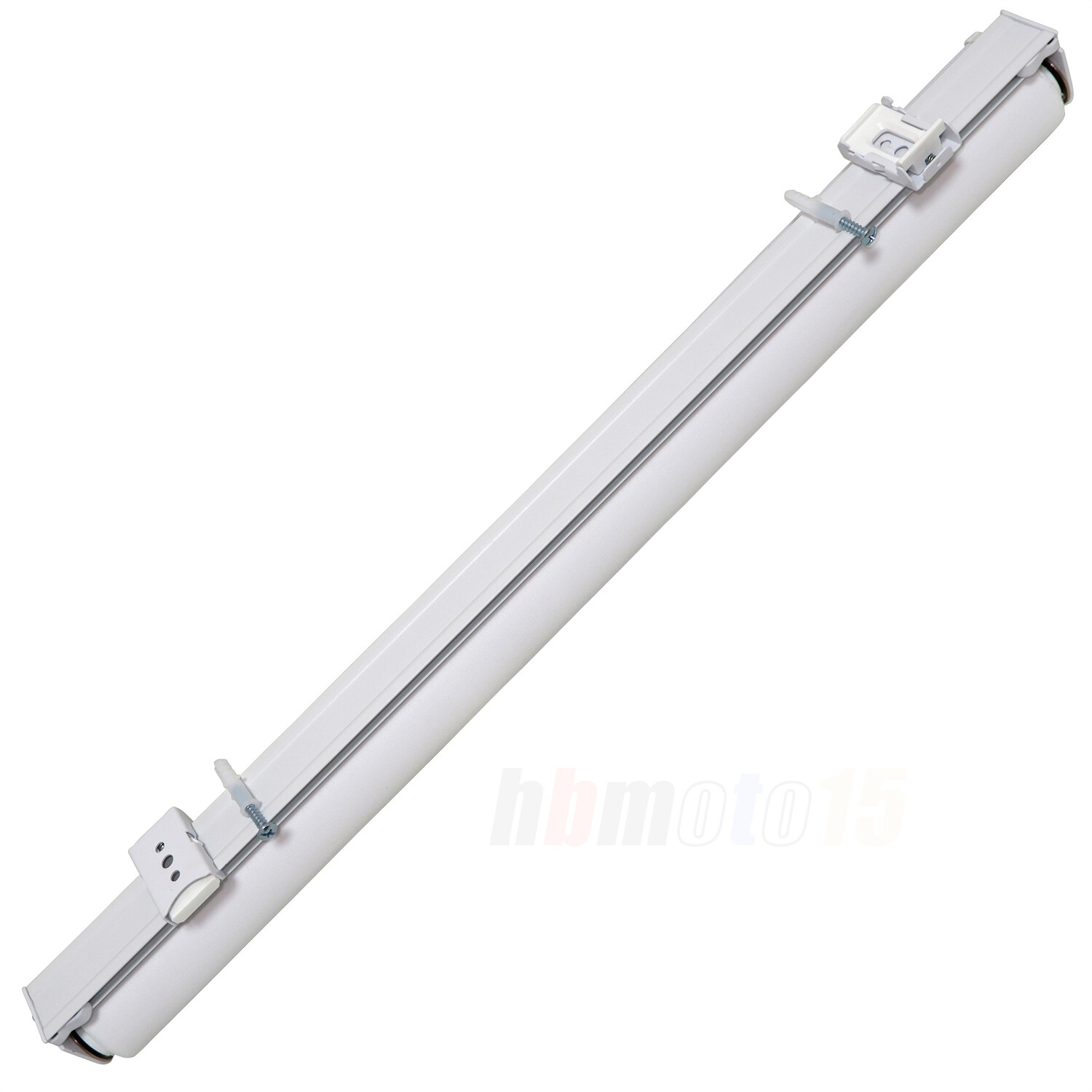 72″*72″ Cordless rolling Curtain pull down locking Slight light Transmission WHT