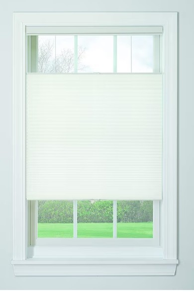Bali 29″x 48″ WHITE Bottom Up/ Top Down Cordless Cellular Light Filtering Blinds
