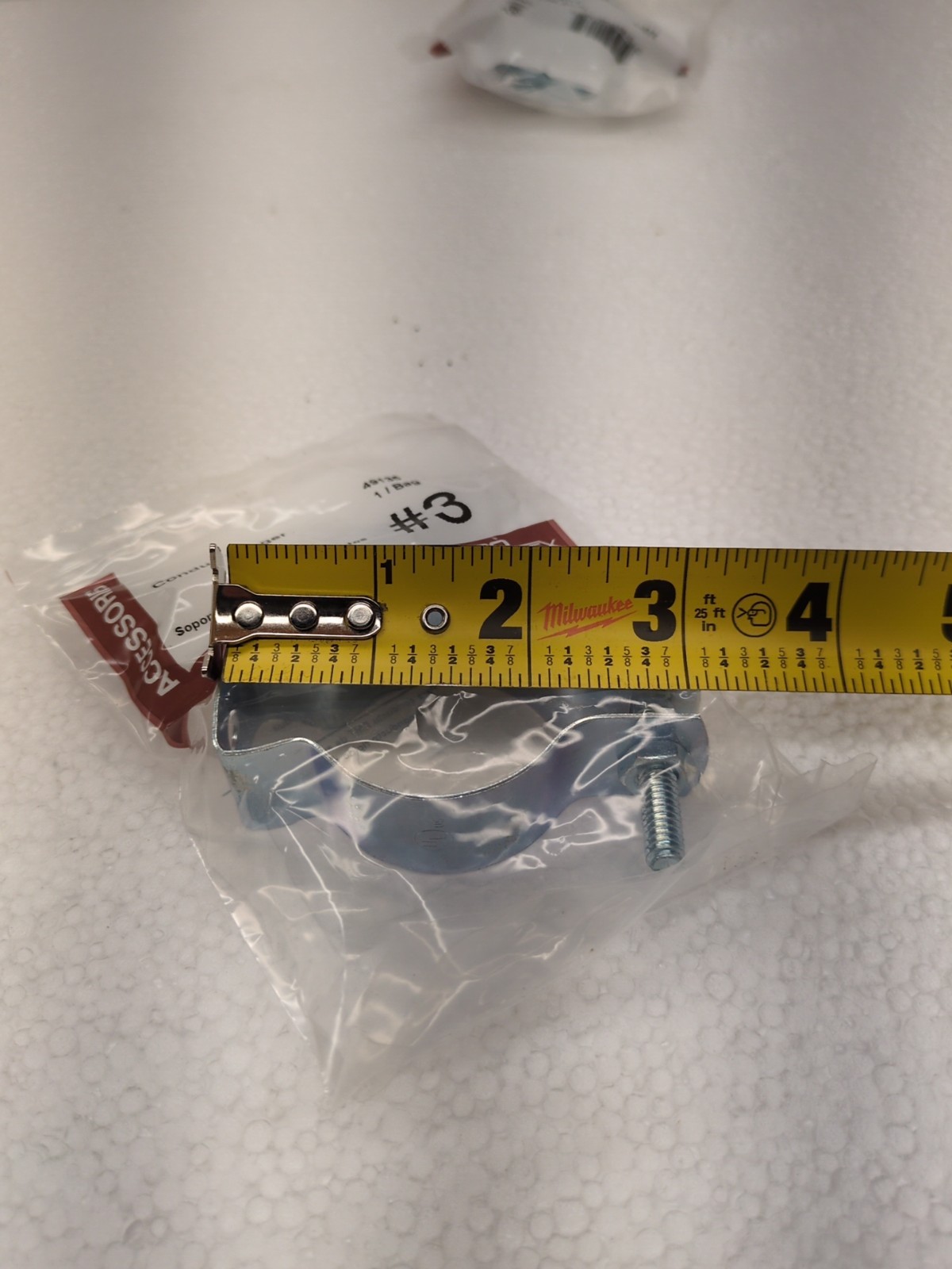 20 PACK Steel Conduit Hanger 49135 PROCONNEX 1 1/2″ EMT or 1 1/4″ Rigid #3