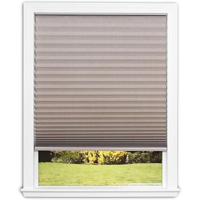 Cordless Pleated Shade Easy Install Energy Efficient Light Control No Tools New