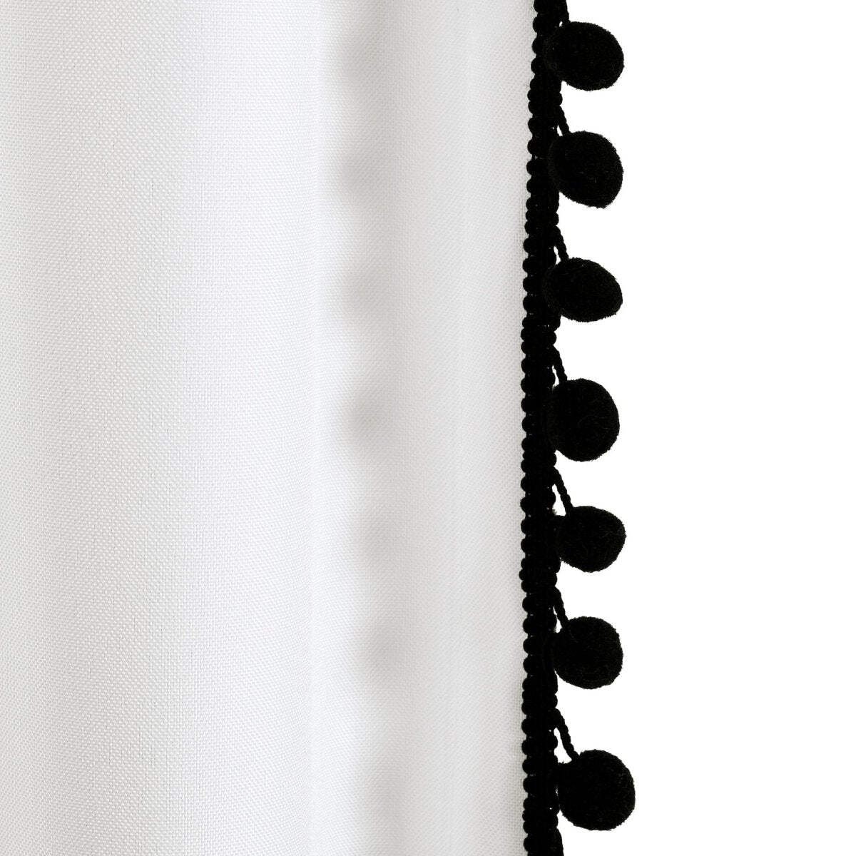 Pom Pom Window Curtain (Single Panel)