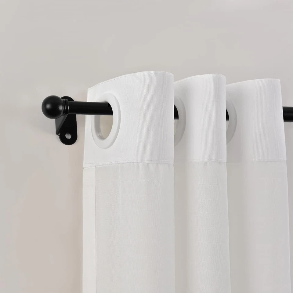 2 Pack Small Curtain Rod 18-30 Inch, 1/2″ Diameter, Cafe Door Curtain Window