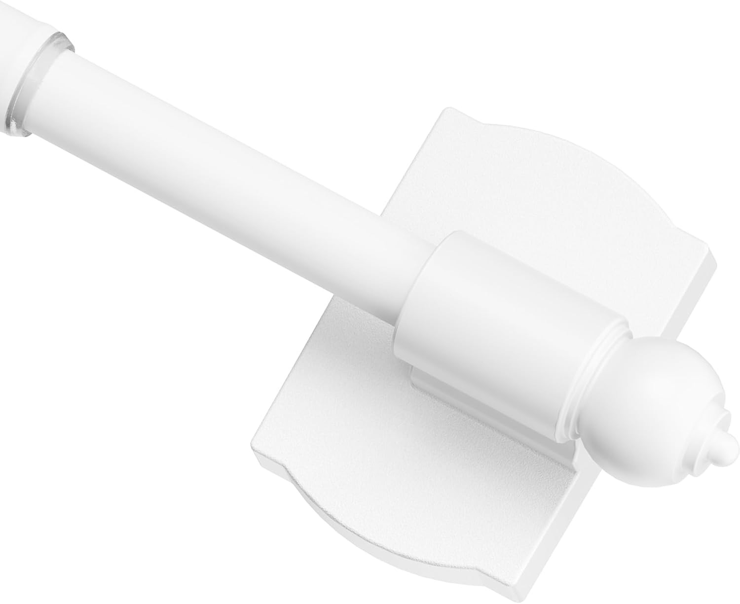 1 Pack Magnetic Curtain Rod, 16 to 28 Inches Adjustable Strong Magnet Bar for