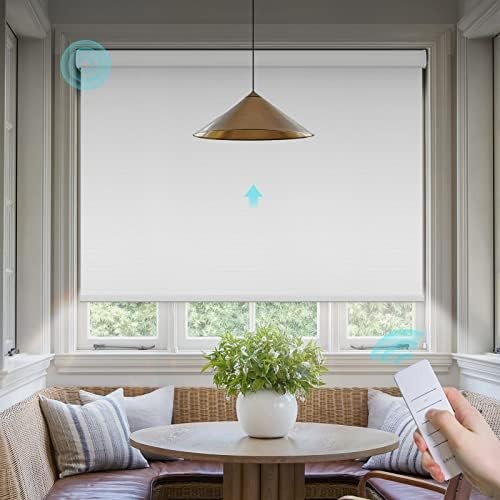 Motorized Blinds Remote Canisteo Battery Powered Control Electric Smart Roller