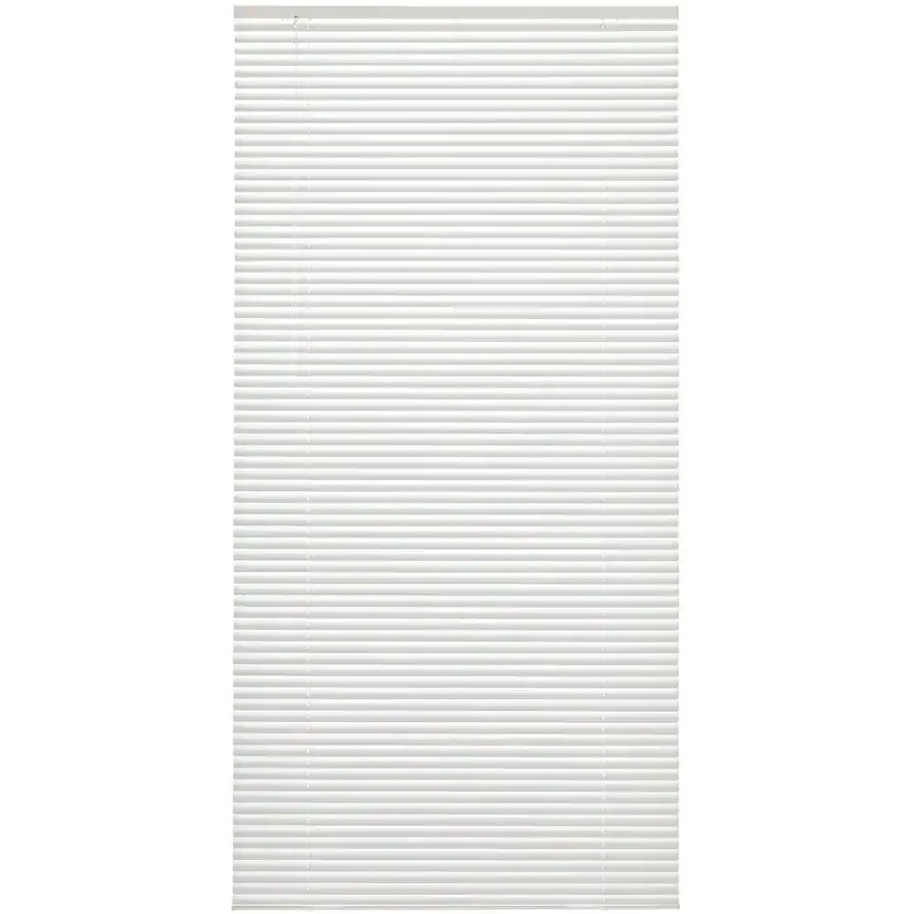 Home Depot Alabaster Cordless 1 in. Vinyl Mini Blind – 23 in. W x 64 in. L