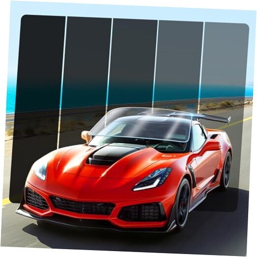 50% VLT Ceramic Car Window Tint Film (20In x 20Ft), 99% UV 20in x 20Ft 50% Vlt