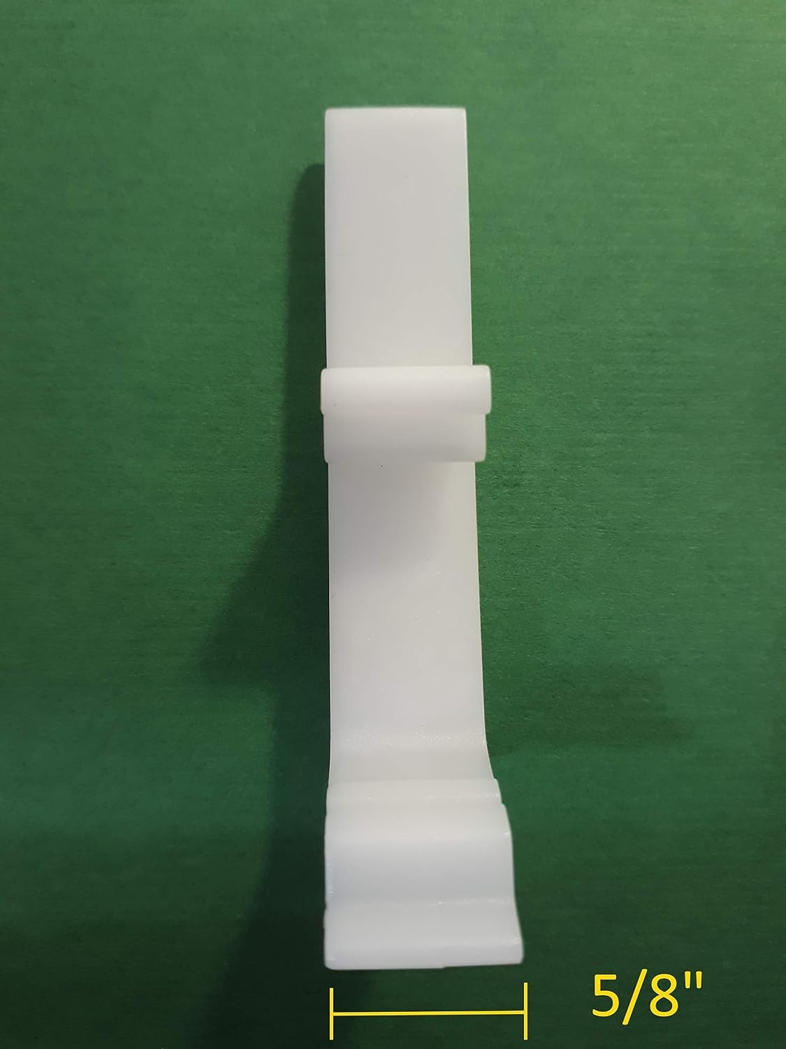 Vertical Blind Dust Cover Valance Clip Holder Bracket for 1.5″1 1/2 Rail 5