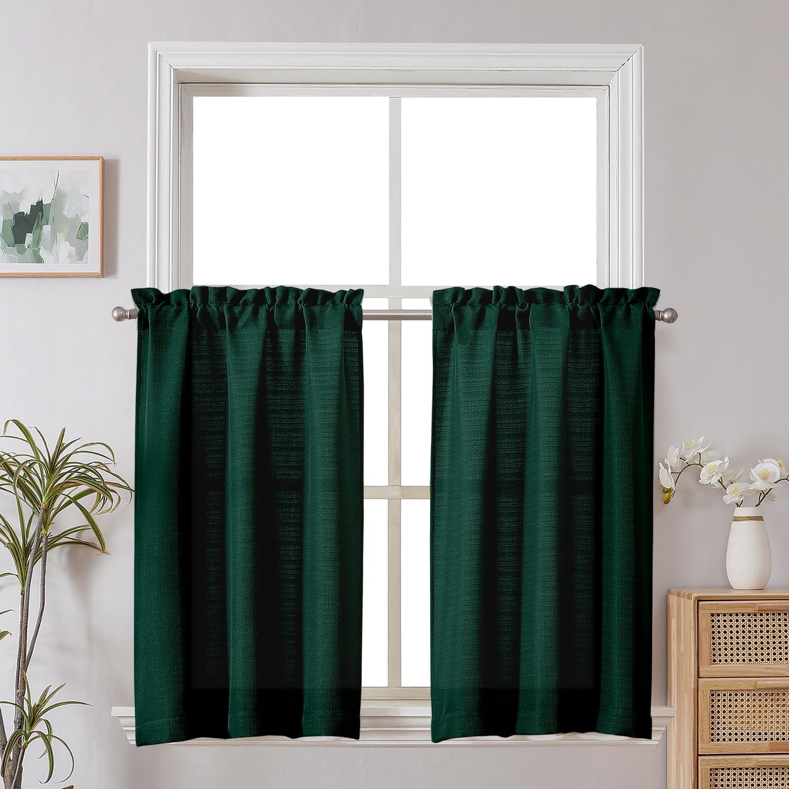 Chyhomenyc Christmas Hunter Green 30″W x 36″L (Pack of 2),