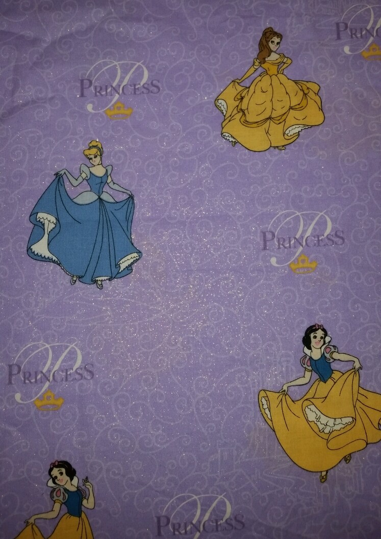 LINED WINDOW VALANCE 42X12 DISNEY PRINCESS CINDERELLA BELLE SNOW WHITE BEAUTY