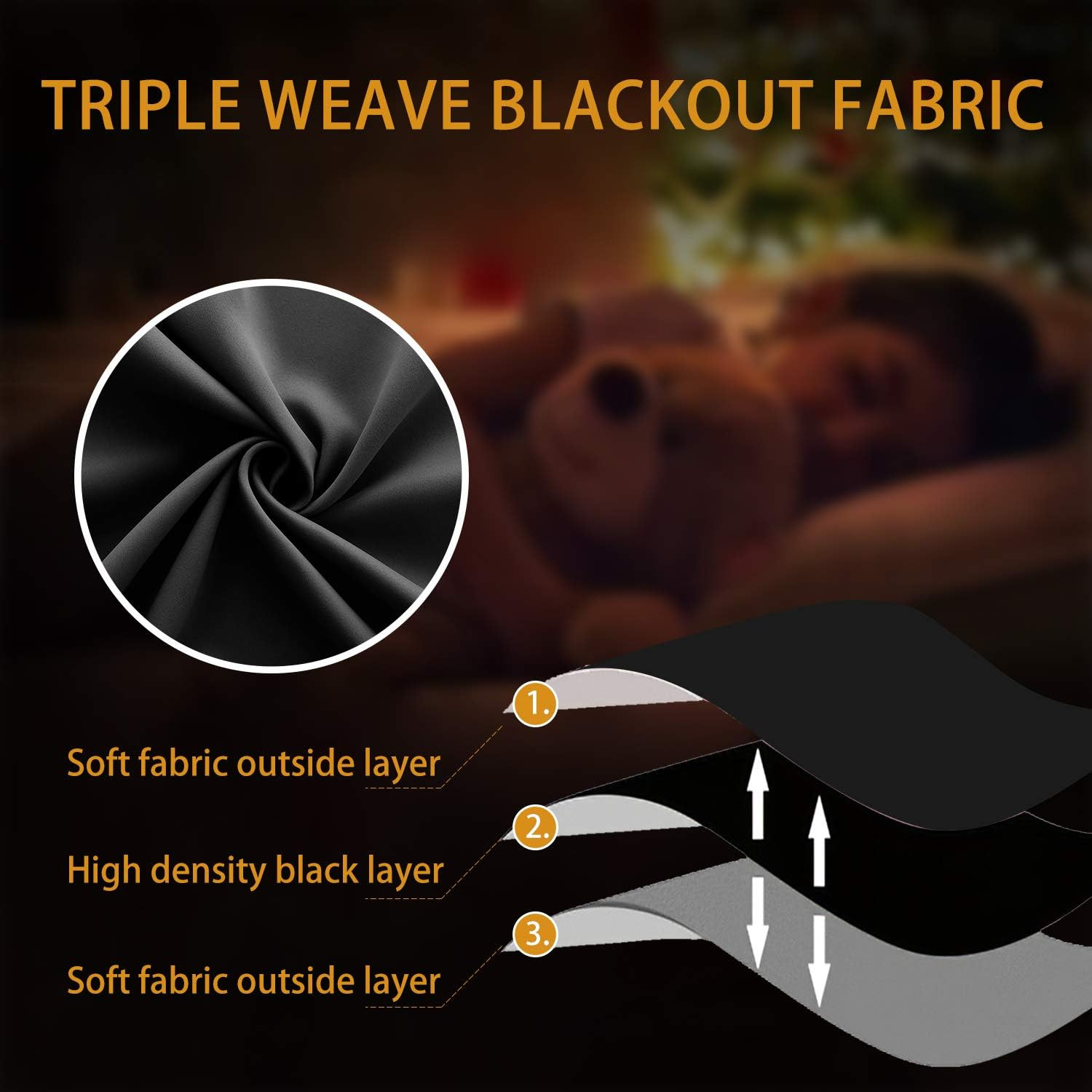 30 Inch Long Curtains for Small Windows Blackout Thermal Insulating Short Windo