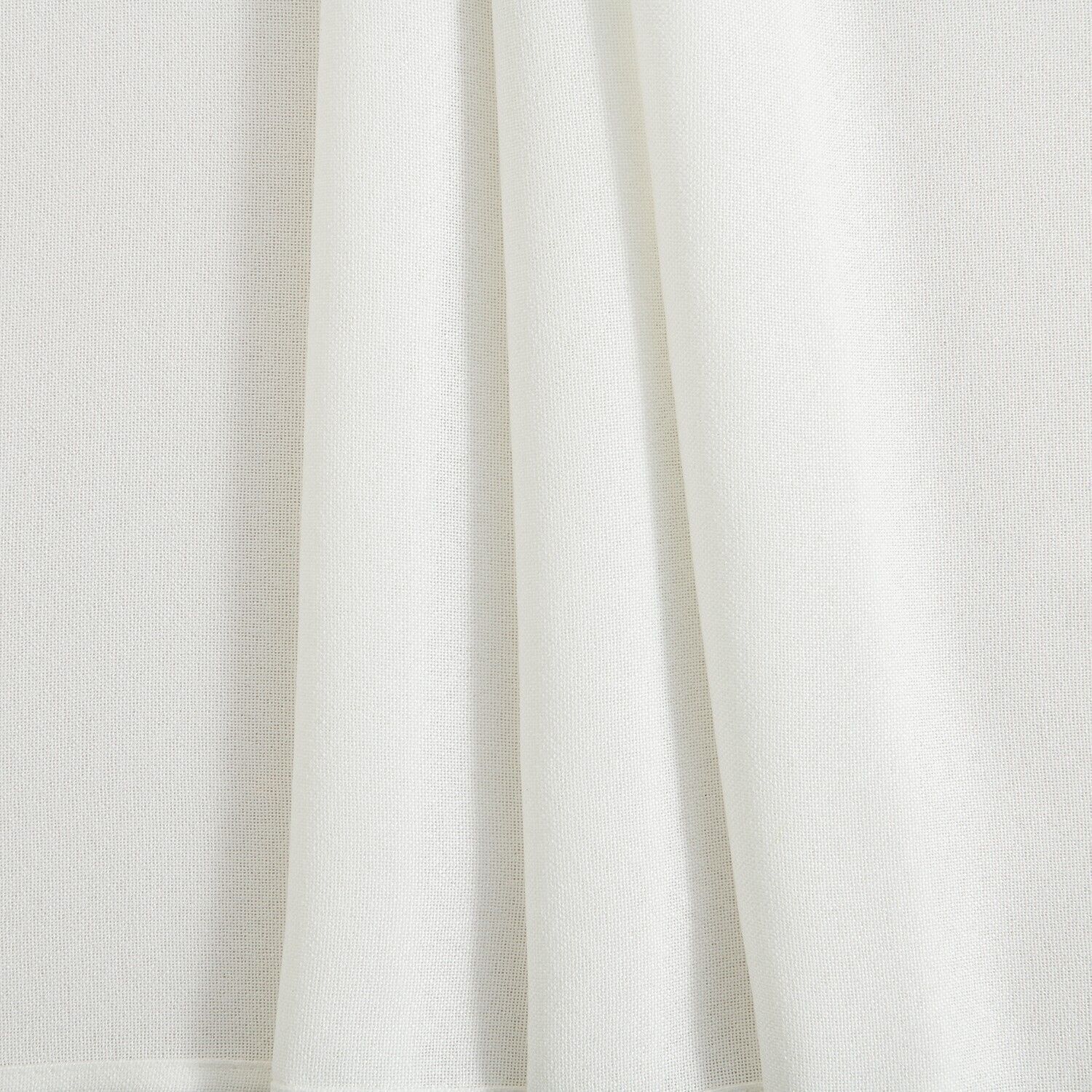 2 Panel Semi Sheer Curtains Cotton Linen Window Drapes Boho Living Room Decor