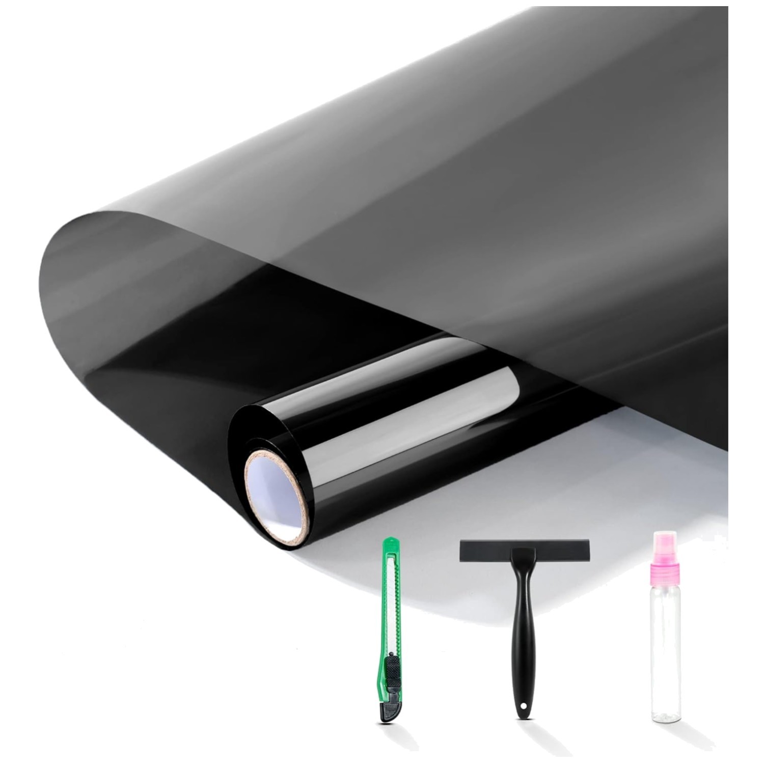 PET Window Tint Black 17.5″×196.9″