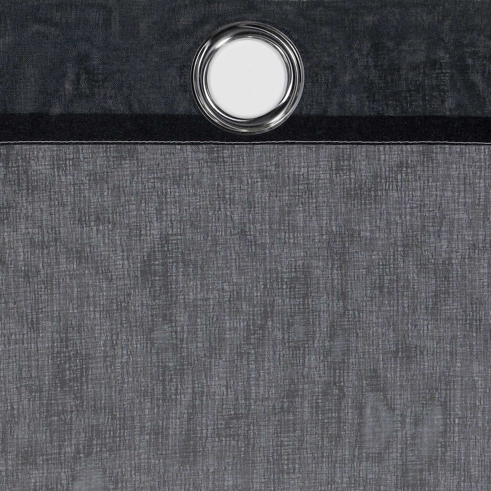 Eclipse Ines Printed Ombre Textured Light Filtering Grommet Window Curtains For