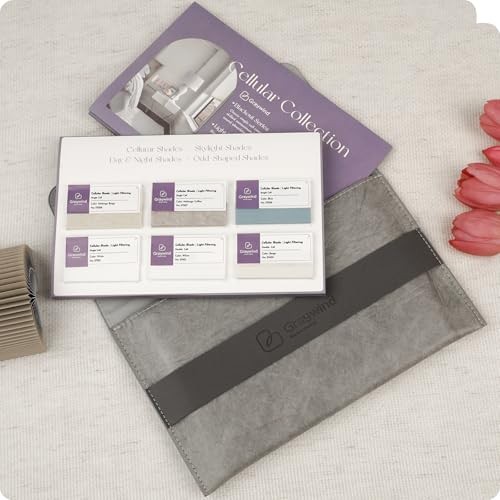 Smart Angled Blinds Customized for Odd-Shaped Window (Fabric Samples)