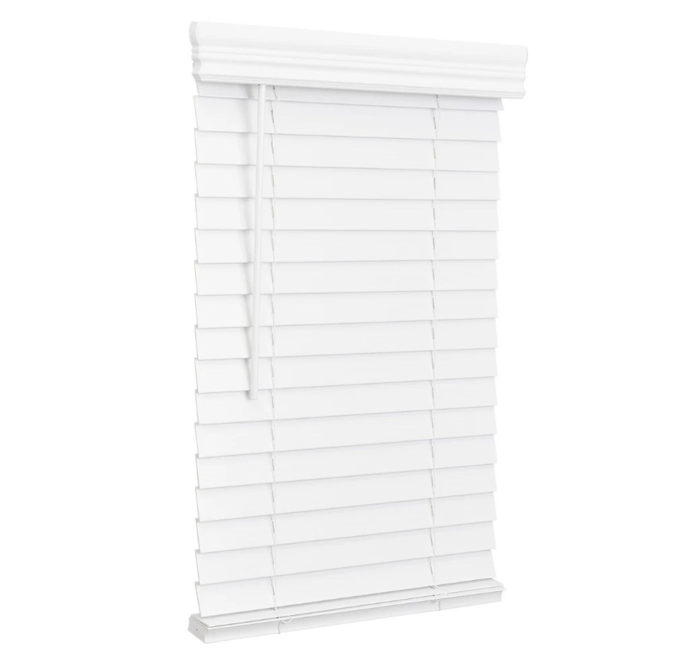 Lotus & Windoware Cordless, 2 Inch Faux Wood Blind 34X60