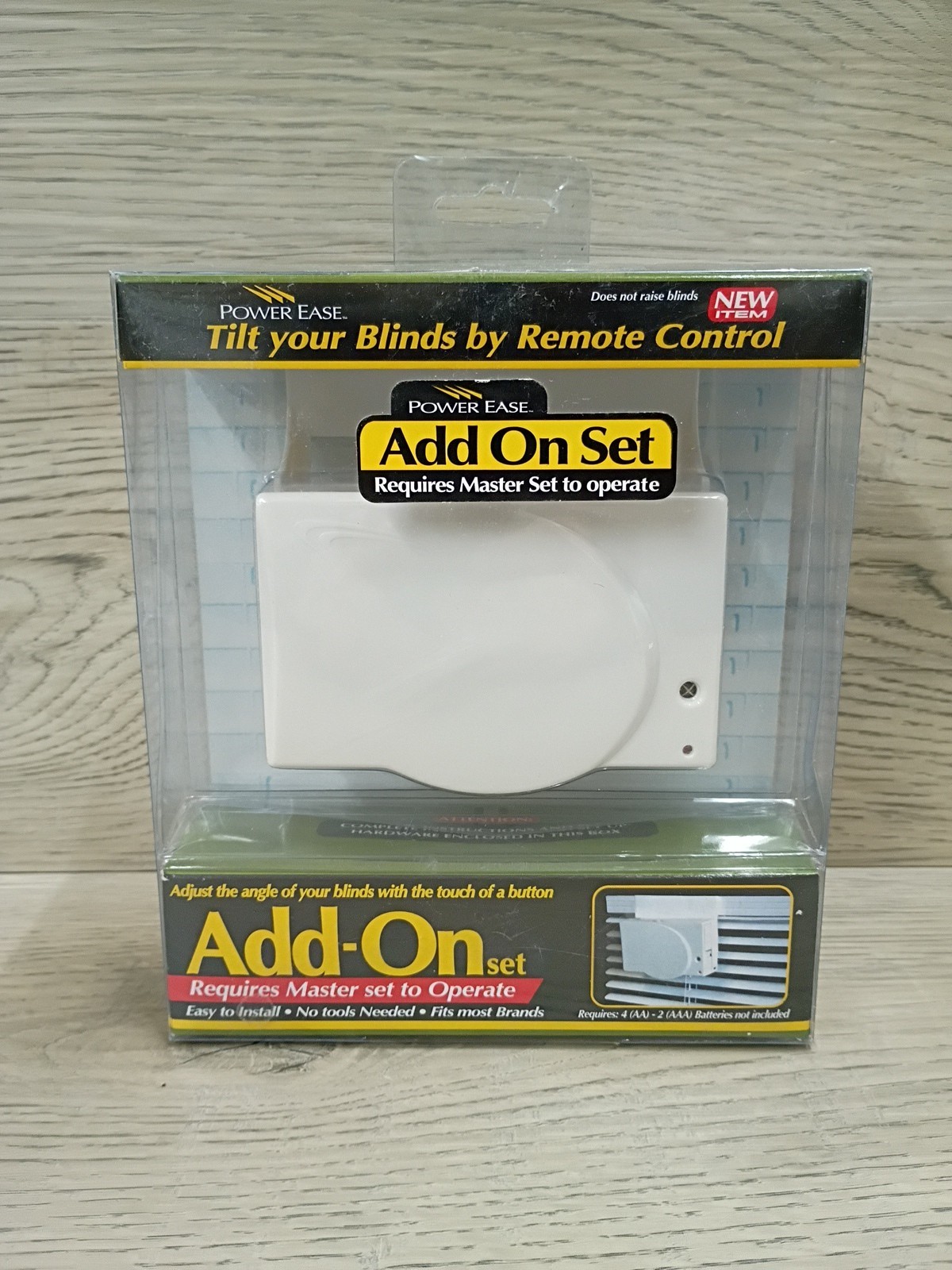 Power Ease Open Close Blinds Add On Set Unit (No Remote) – NEW SEALED