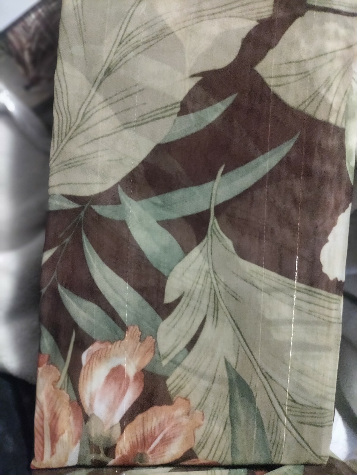 CROSCILL New Scarf Valance – Brazil 52”x216” Tropical