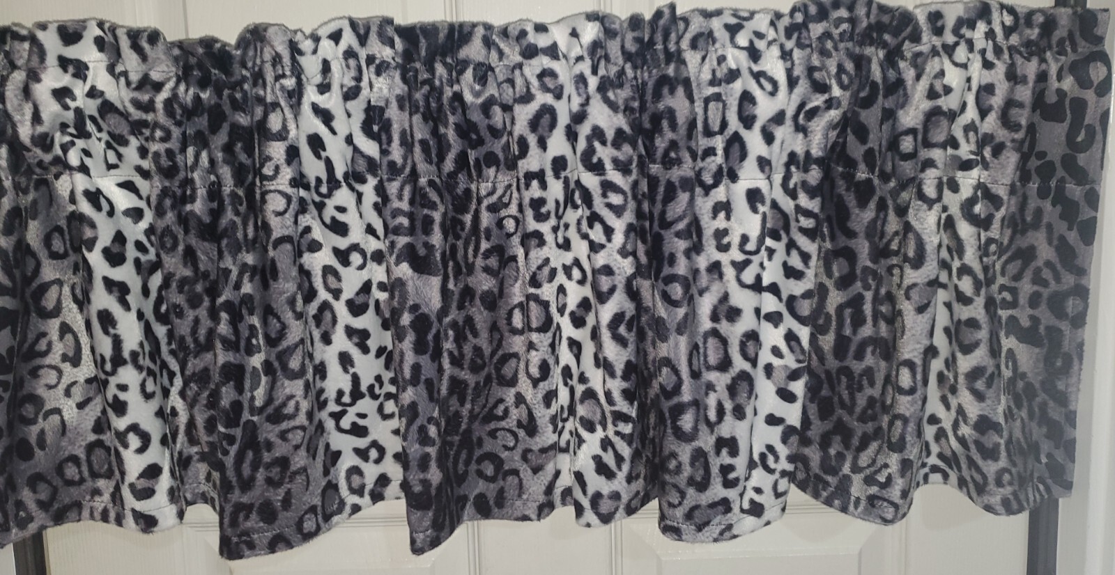 Animal Print Window Valance Zebra Leopard Cow Print Giraffe Western Safari