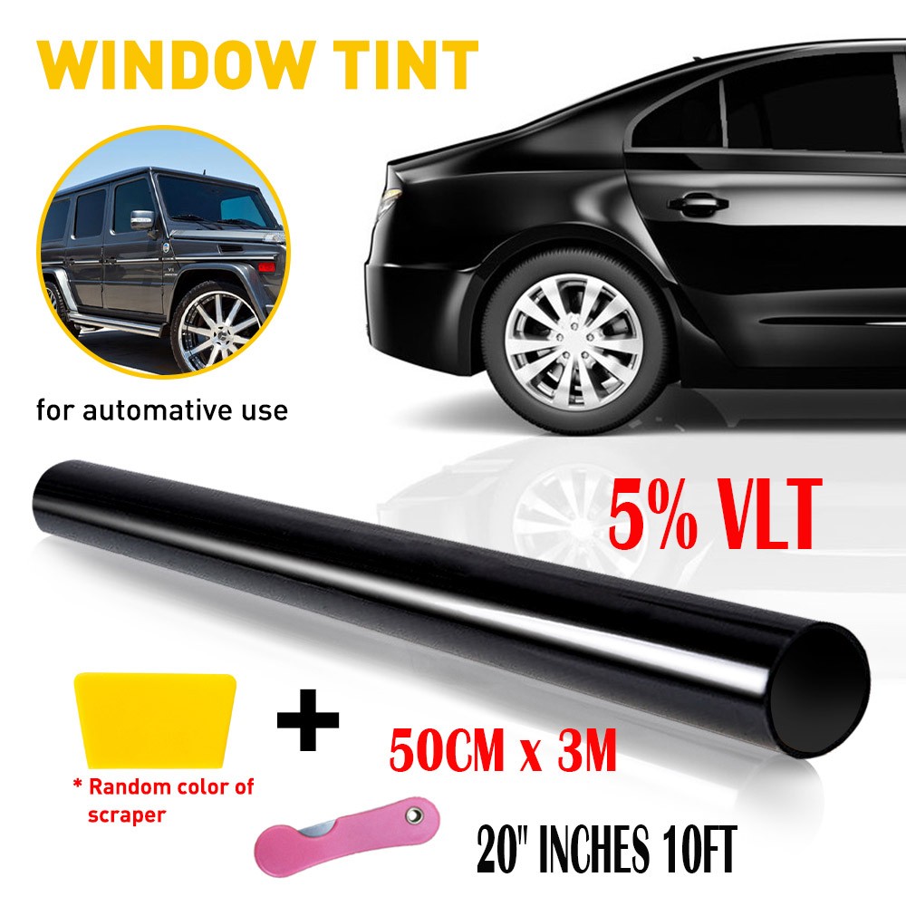Nano Ceramic Window Tint Film Roll 5% 20% 35% VLT for Home, Office, Car, Truck