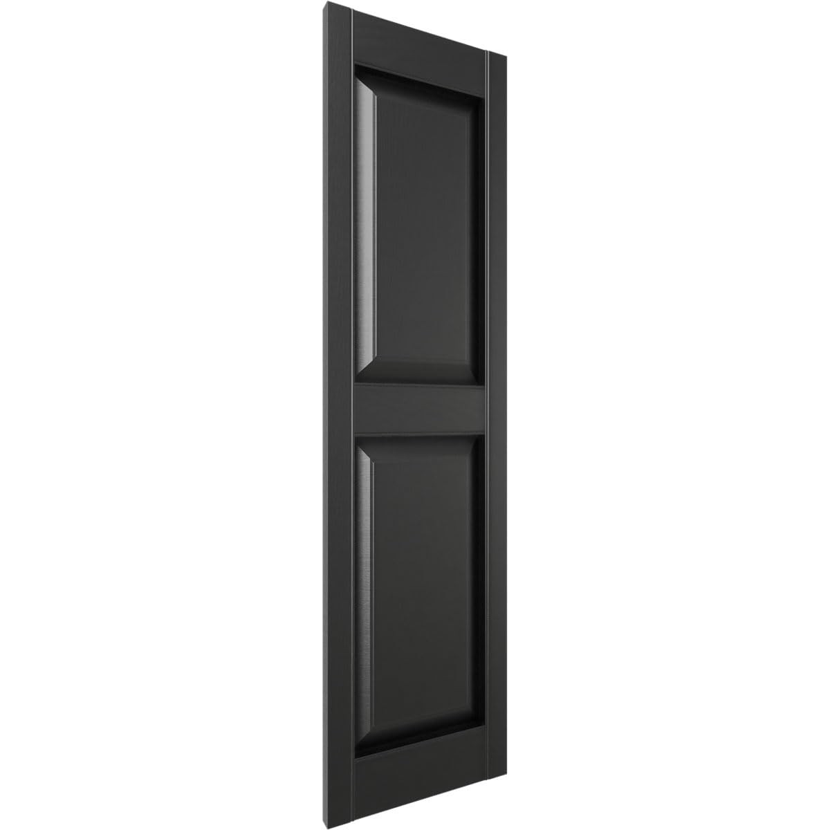 Ekena Millwork Lifetime Vinyl LP2S12X05500BL 12-in. W x 55-in. H, 002 – Black