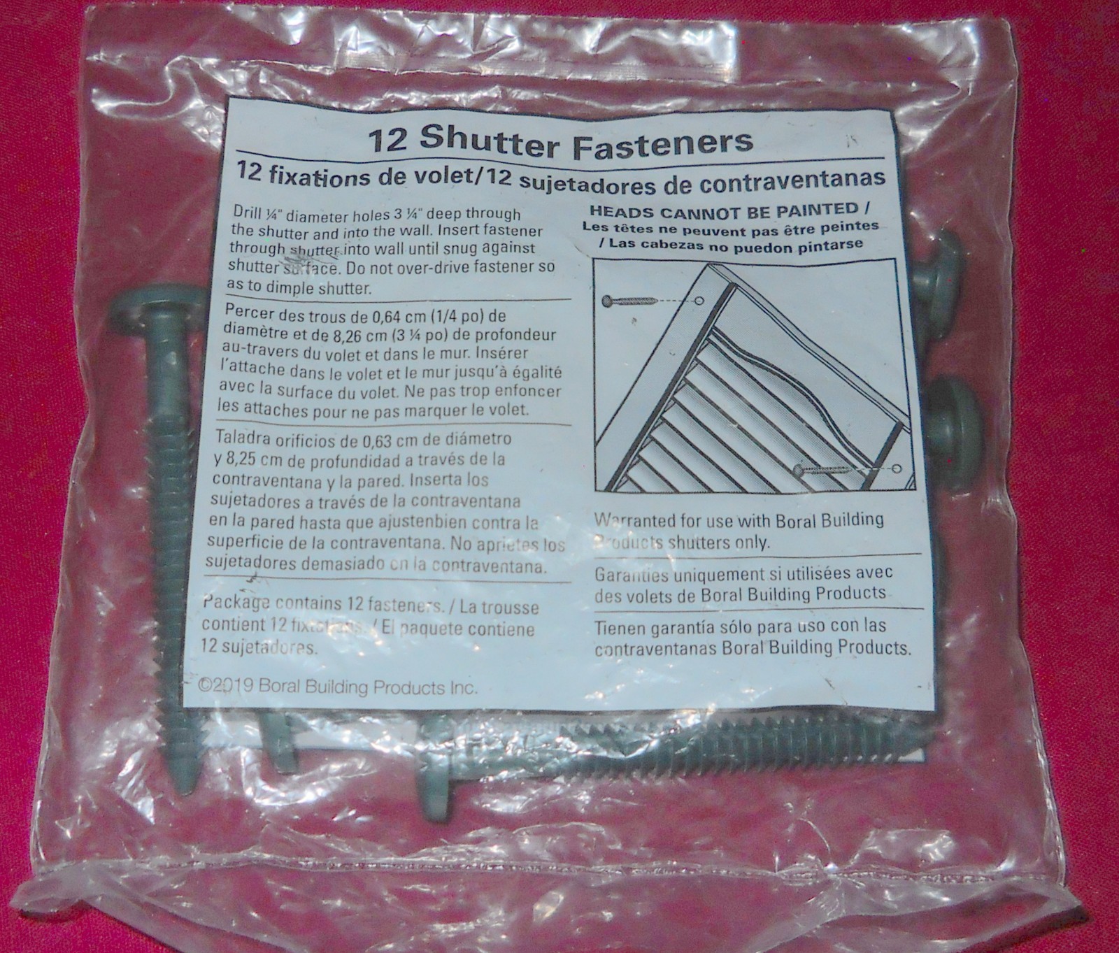 Vantage Presslok 3″ Shutter Fasteners 12 Pack – HUNTER GREEN New Verde Fast Ship