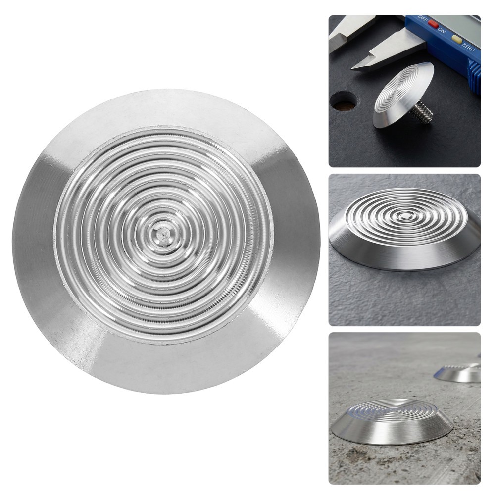 20pcs Tactile Paving Studs: Stainless Steel Indicator Nails for Sidewalk