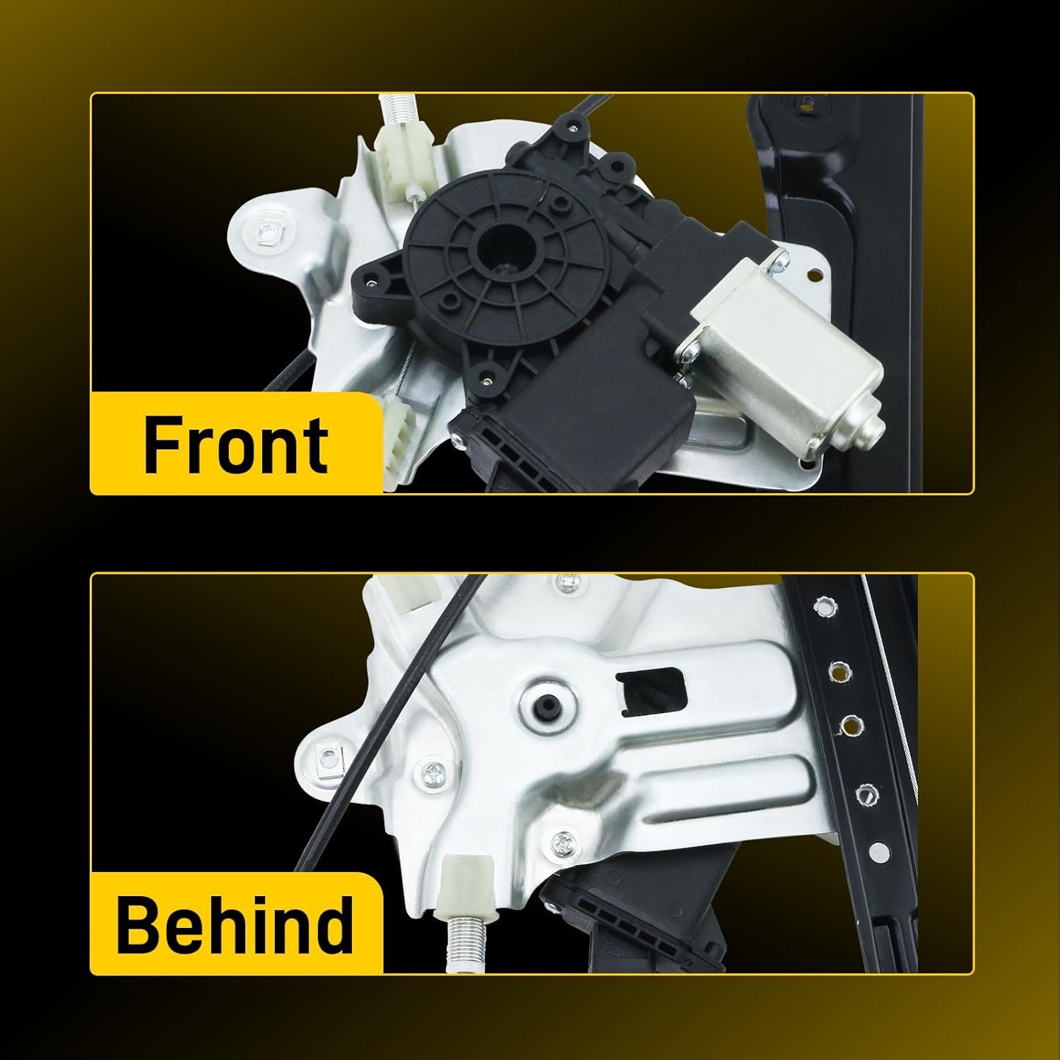 Front Left Power Window Regulator For Chevrolet Chevy Cruze 2010-2015 w/ Motor