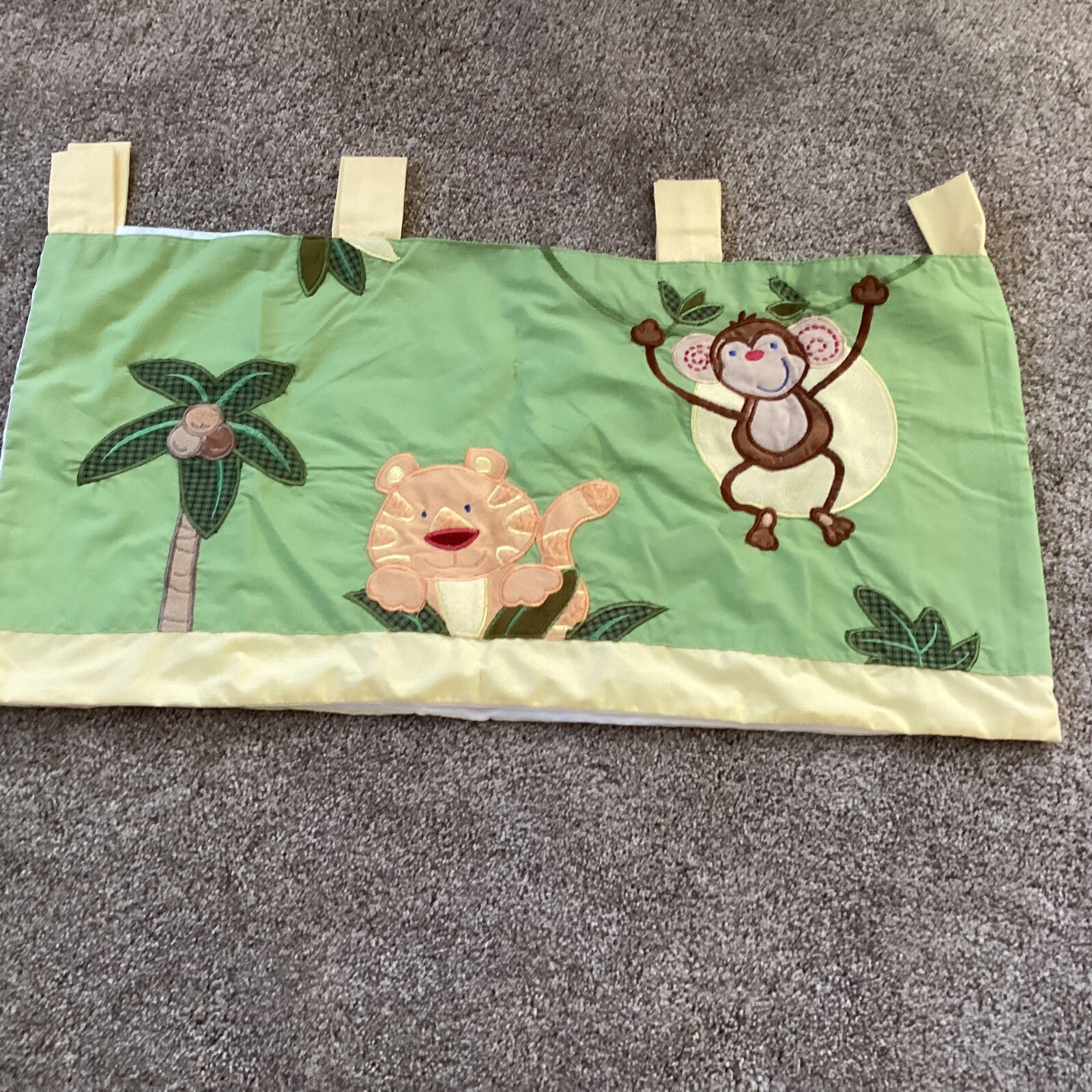 Nojo Window Valance Jungle Animal Theme 58×15