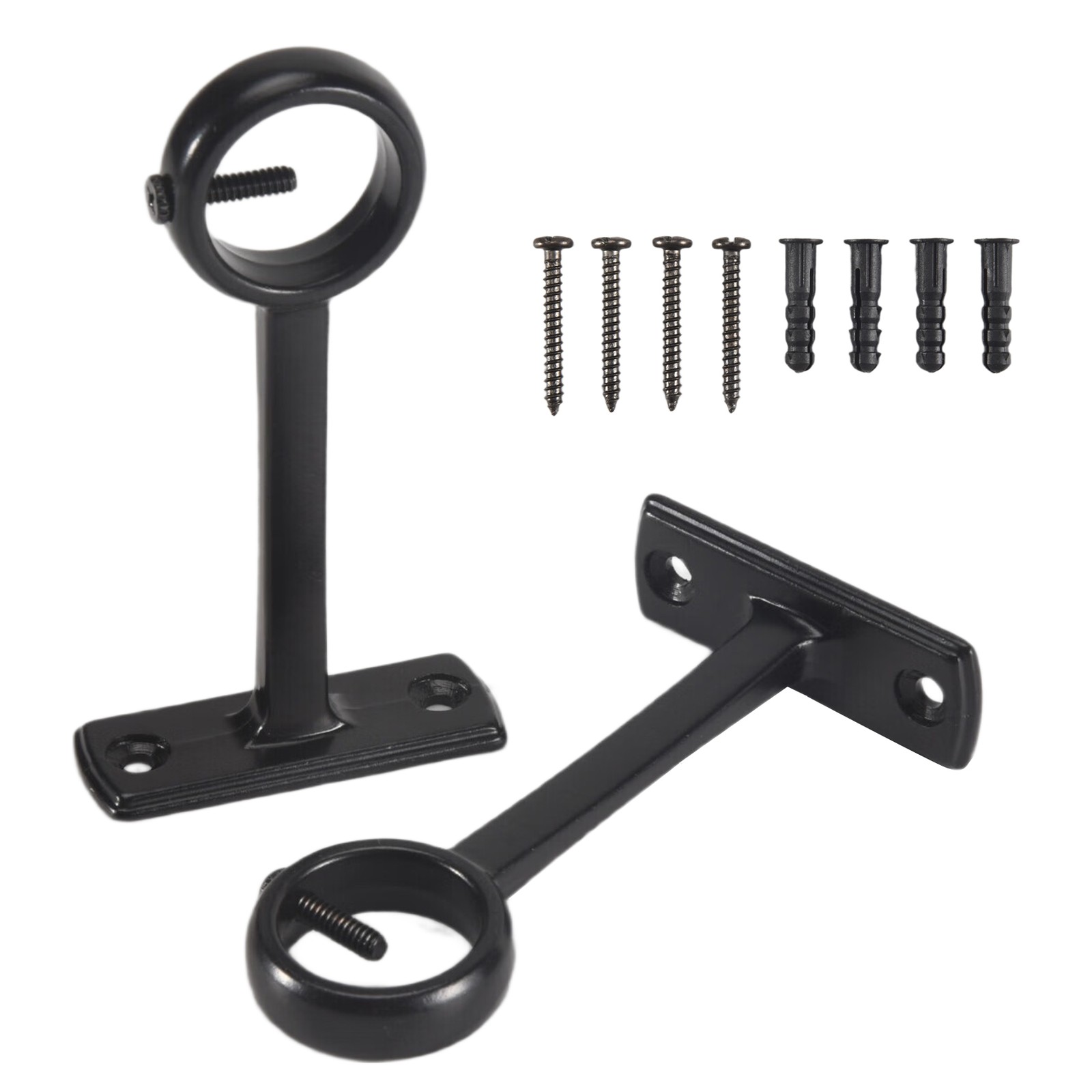 Ceiling Mounted Curtain Rod Brackets, Heavy Duty Ceiling Bracket for 1 Inch6282
