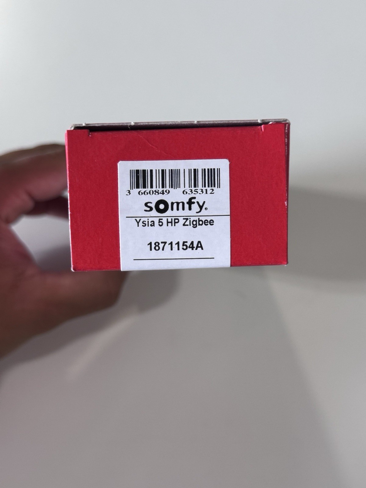 SOMFY YSIA 5 HP Zigbee Motor – Heavy Duty Smart Shade/Blind Automation