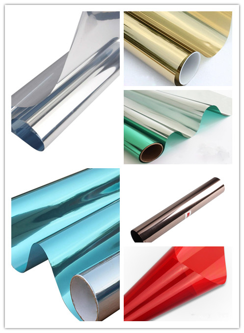 Window Tinting Reflective One Way Mirror Film Solar Anti UV Heat For Home Office