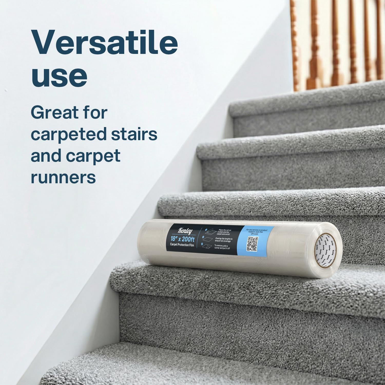 Carpet Protection Film – Self Adhesive Plastic Carpet Protector Film – Heavy Dut