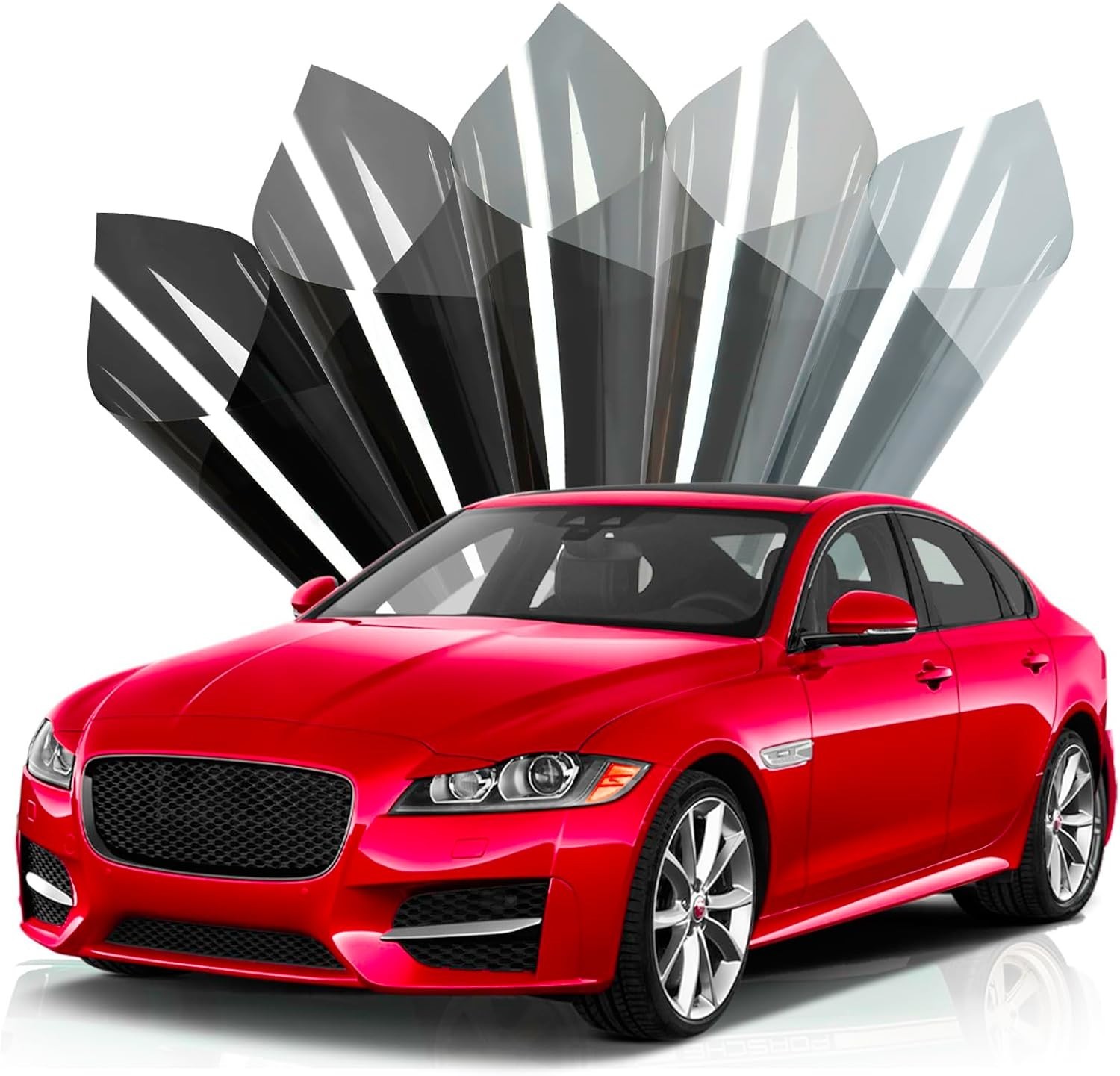Window Tint Film for Cars, 50% VLT 20in x 10Ft Ceramic Window Tints, Blocks 9…