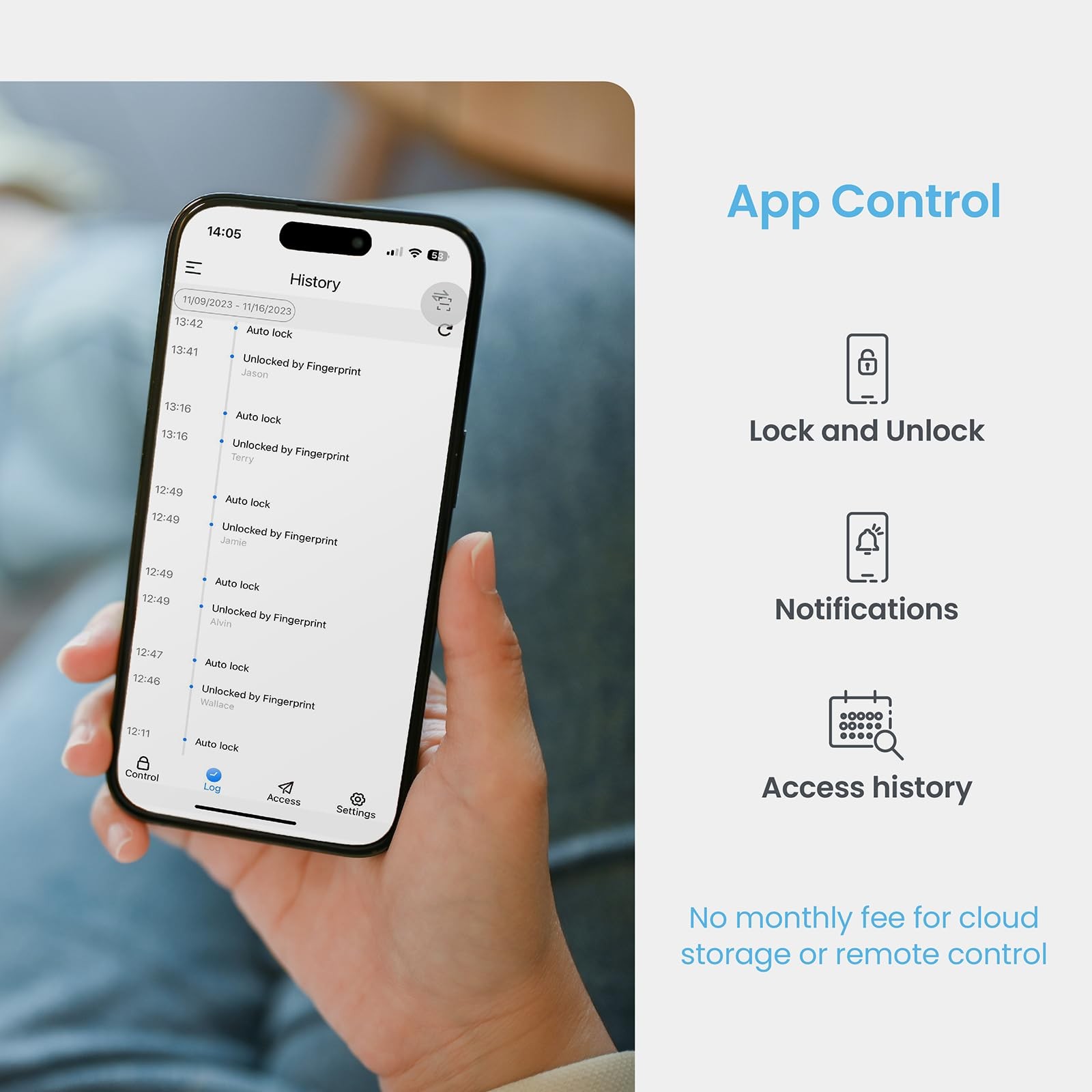 Lockly Secure Plus Bluetooth Smart Door Keyless Entry Pin Genie Digital Keypad
