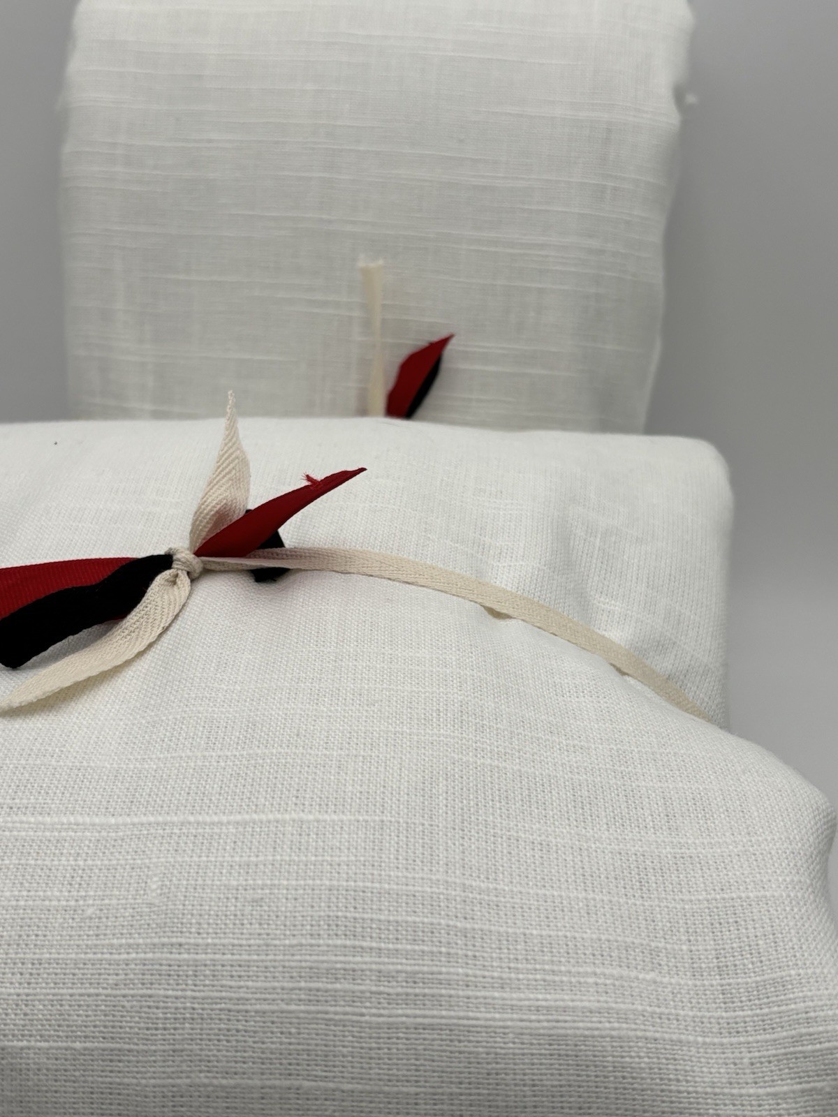 Pottery Barn Emery Linen Blackout Curtains ~ 100”W x 84”L ~ White ~ Set of 2