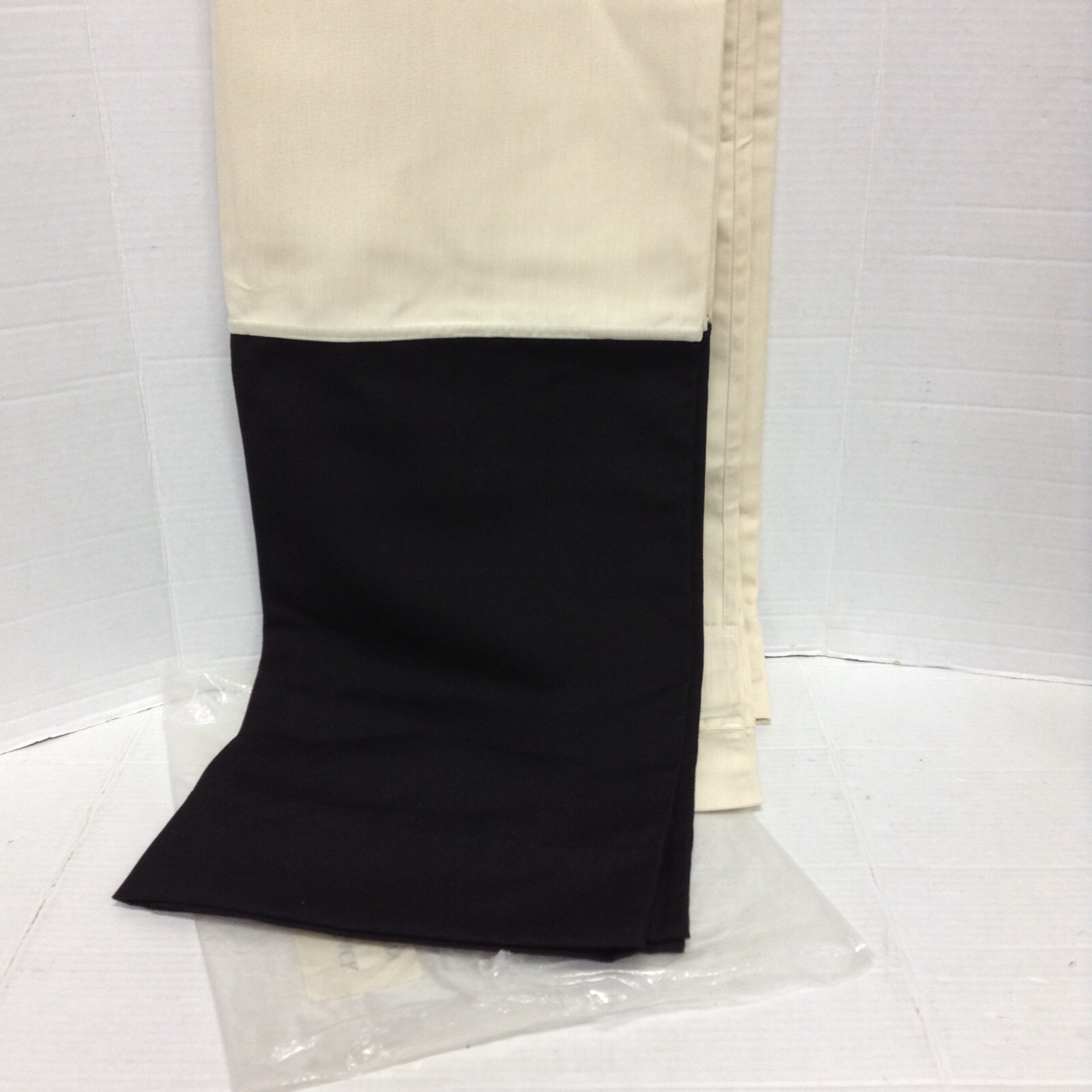 Ballard Designs Outdoor Bordered Curtains Drapes Panles Sunbrella 50×84 black