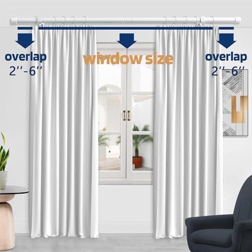 Alskarhem Black Curtain Rods for Windows 30 to 88 Assorted Sizes , Colors