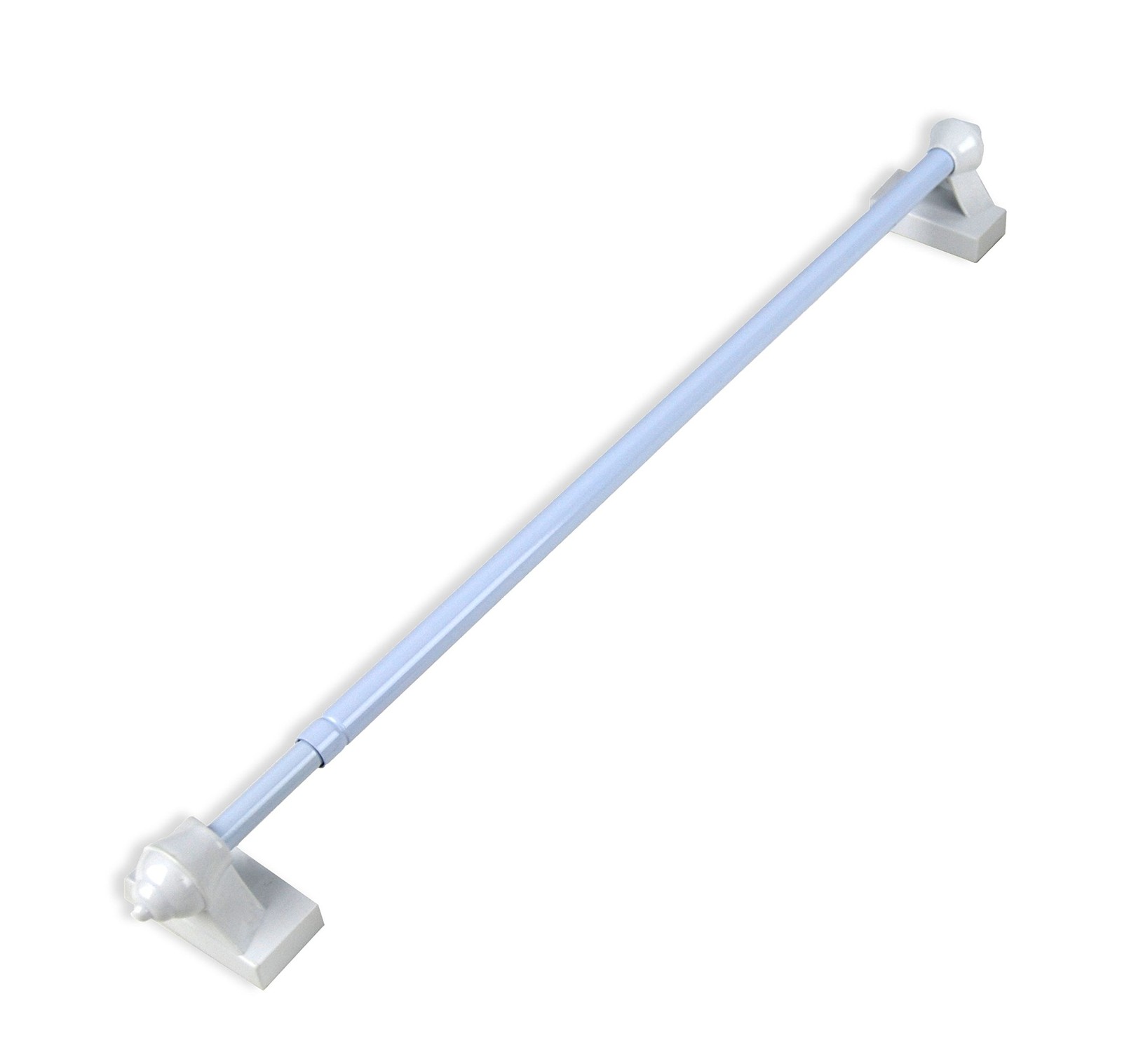 Versailles Home Fashions 15 – 28 White Magnetic Curtain Rod 8025-56