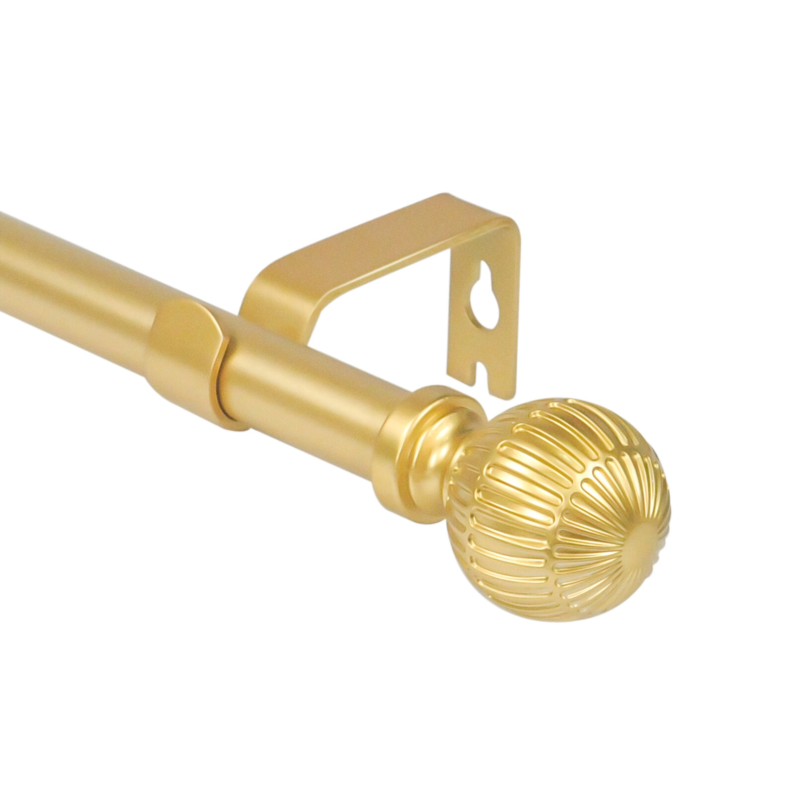 5/8 Inch Adjustable Curtain Rods for Windows 28 to 120 Inches with Volle Finials