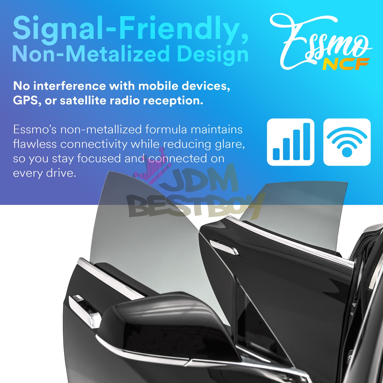 ESSMO Nano Ceramic Window Tint Film 60% VLT Car Home UV Heat Protection NCF60