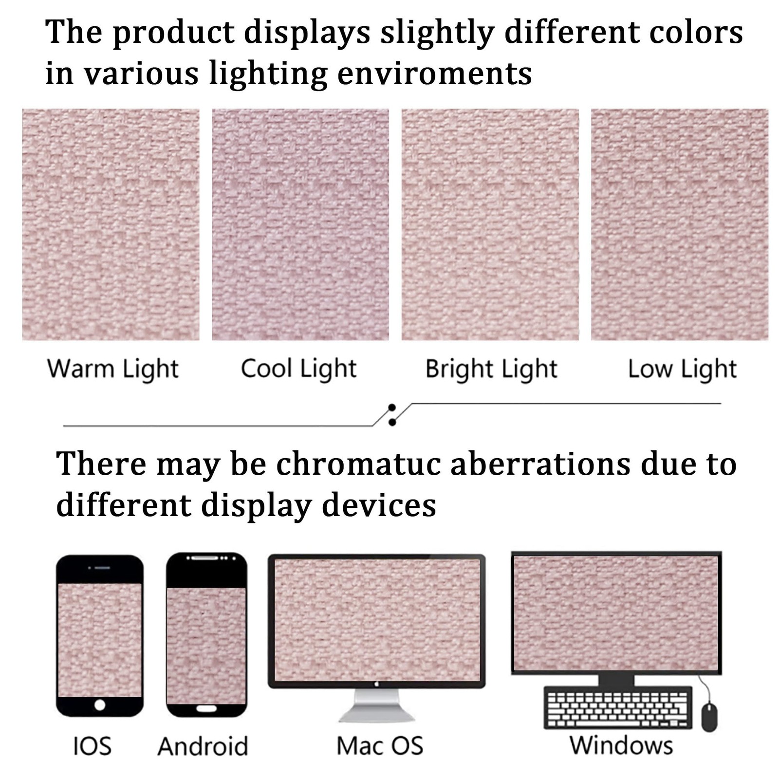 Blush Pink Kitchen Curtains 24 Inch Length, Light Filtering Modern Airy Soft …