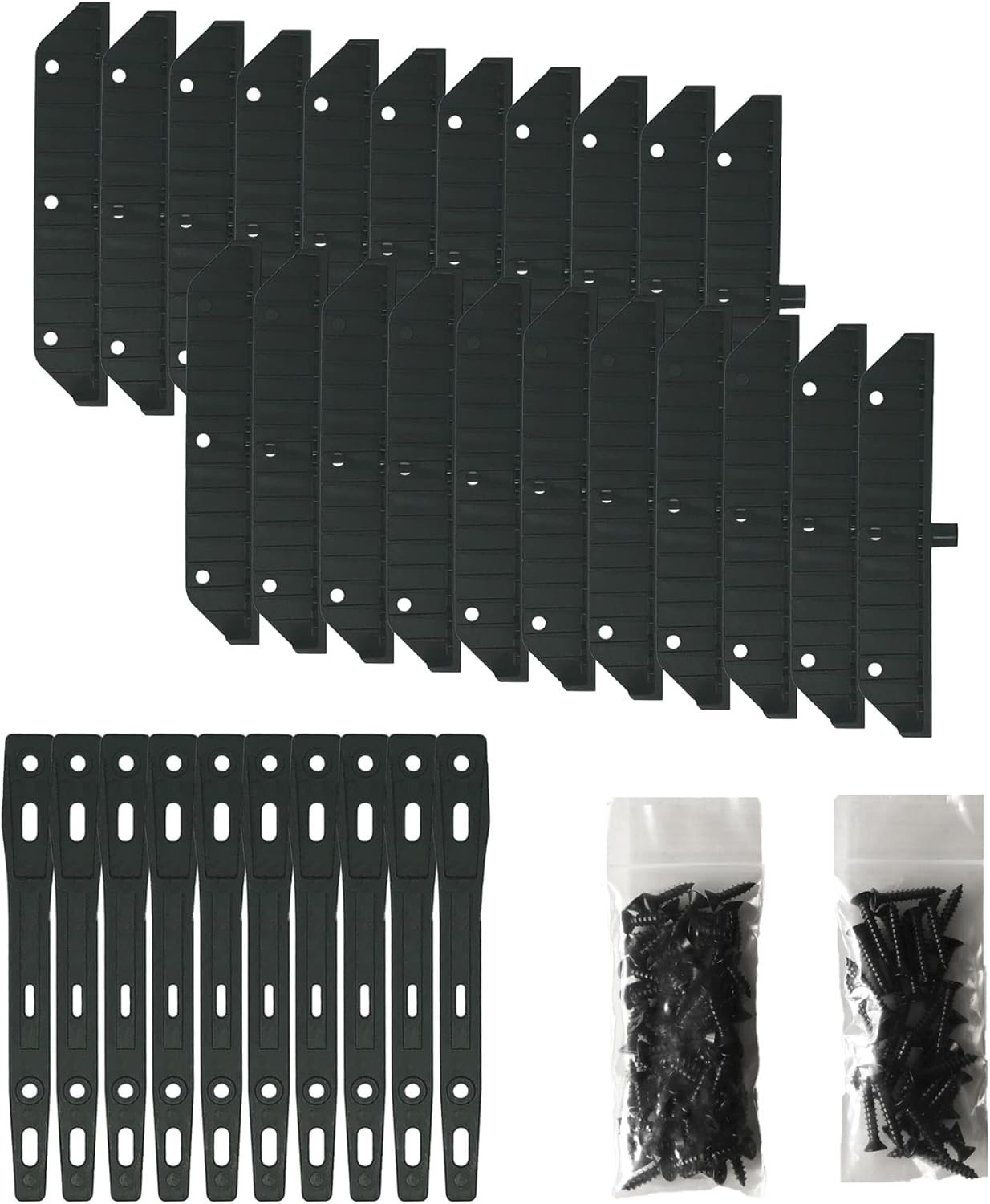 Customizable Privacy Louvers for Outdoor Spaces – 48″W x 48″H, Manual Operation