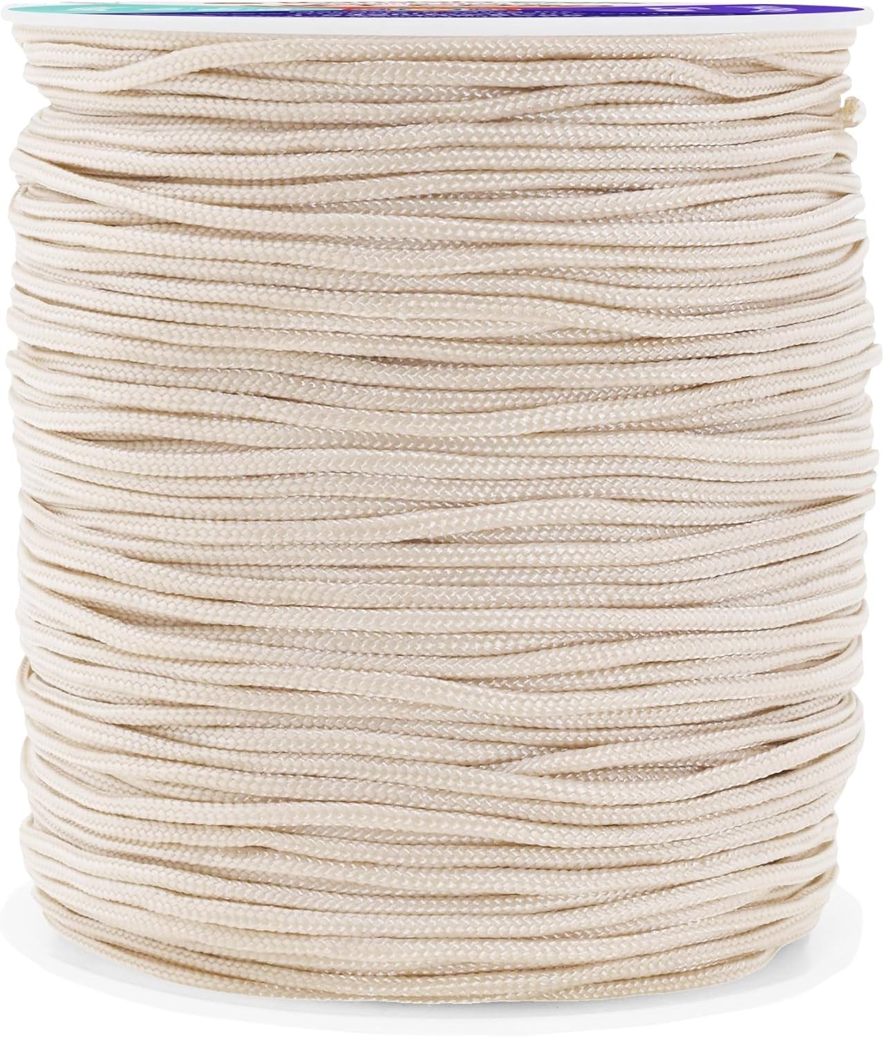 1.5Mm Egg Shell Blind Strings Lift Shade Cord – 109 Yards Braided Nylon Cord for