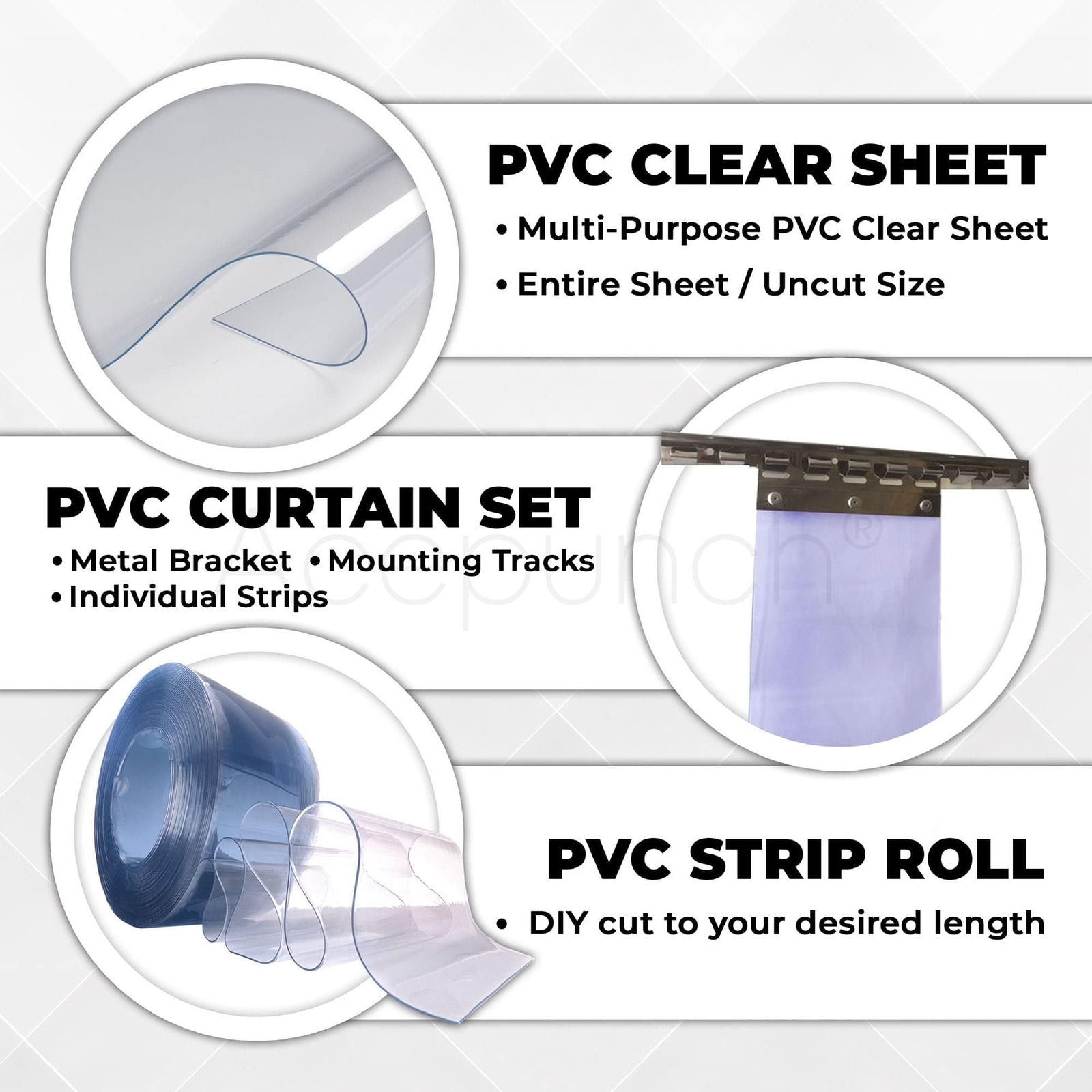 Clear PVC Strip Door Curtain – 4×7 Ft Waterproof for Commercial Use