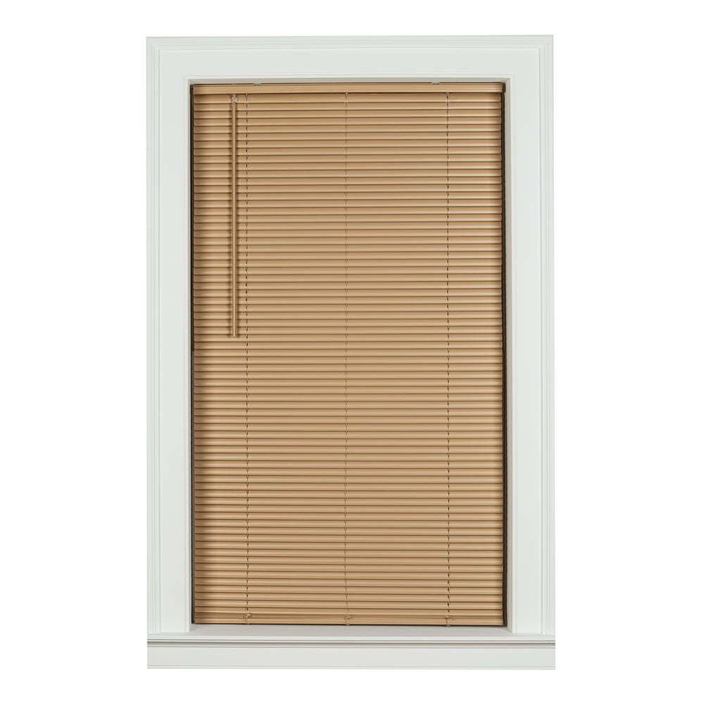 1″ Cordless Vinyl Blinds Shades Window Blind Treatment Room Darkening All Sizes