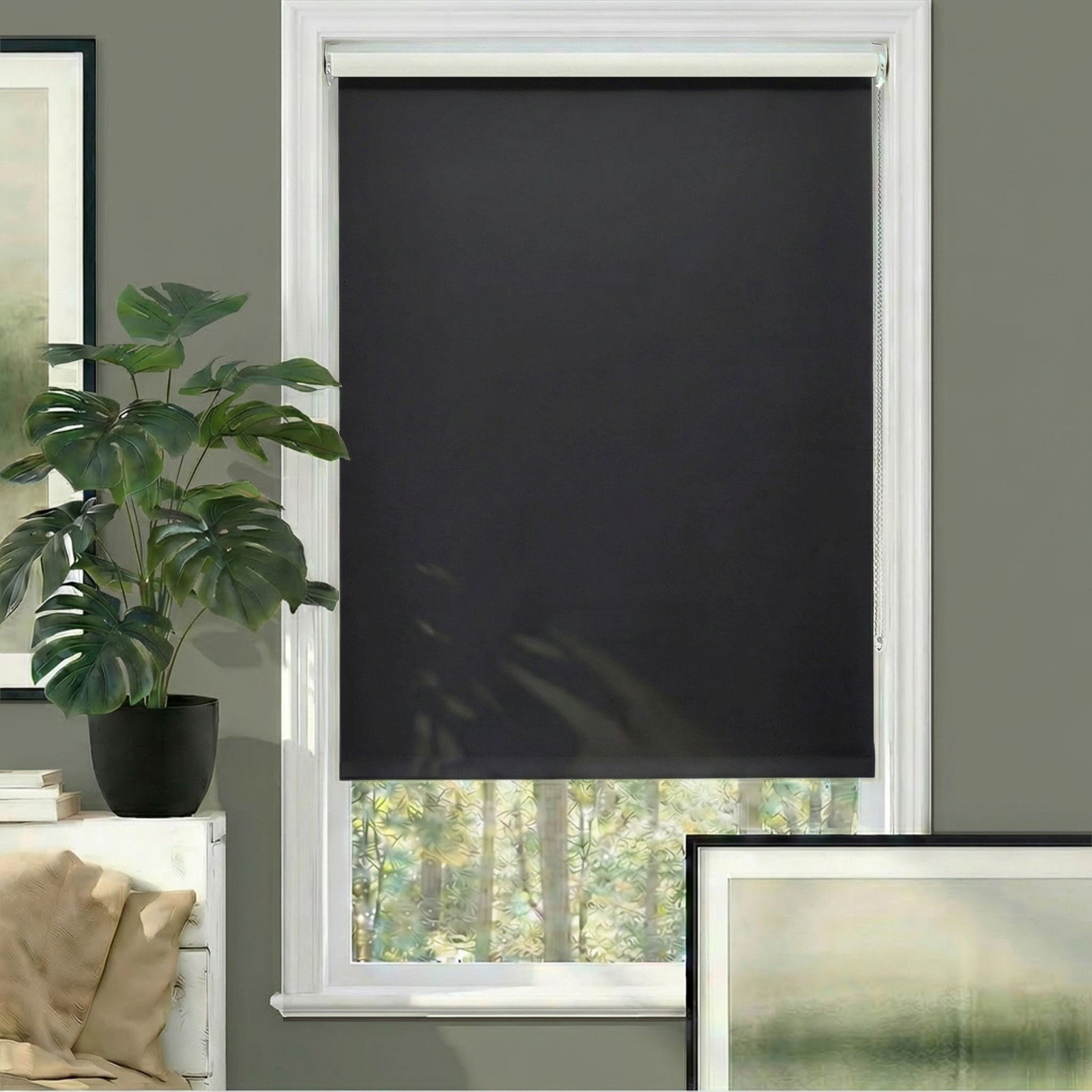 Blindster Deluxe Blackout Fabric Roller Shades