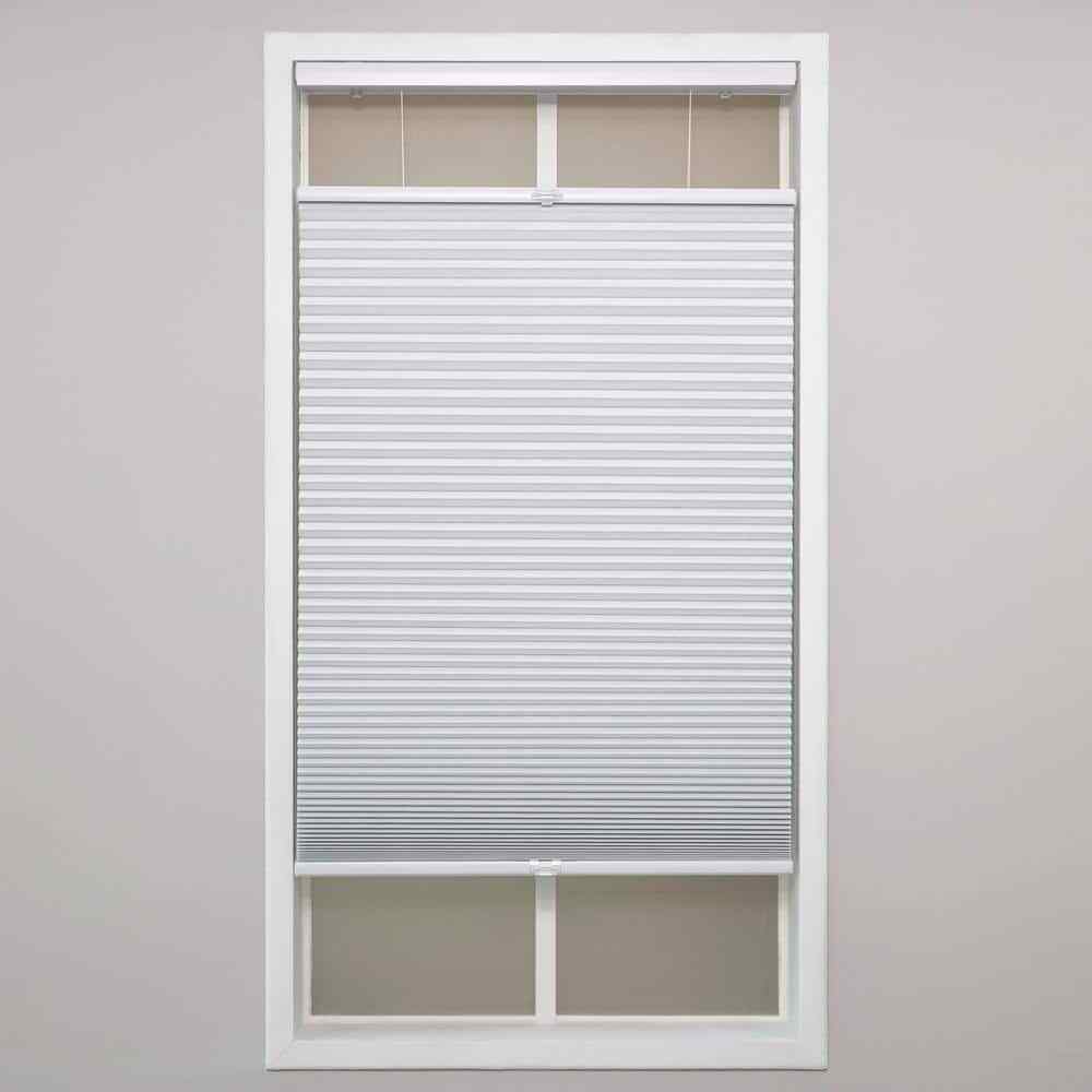 PERFECT LIFT White Cordless Blackout Top Down Bottom Up Shade 58.5 W x 72 L in.
