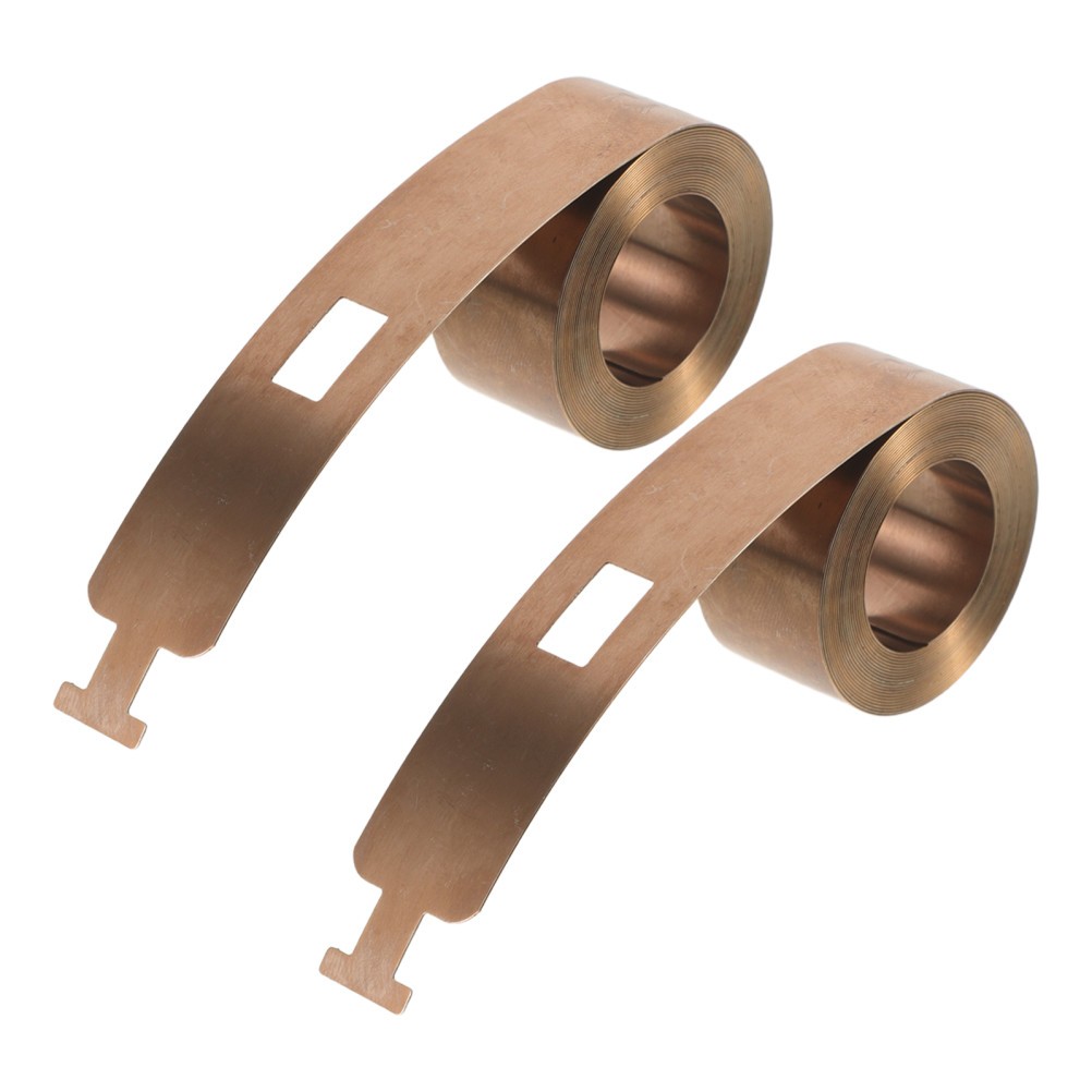 2 Pcs Coil Spring Folding Window Accessories Flat Hardware for Screen Door